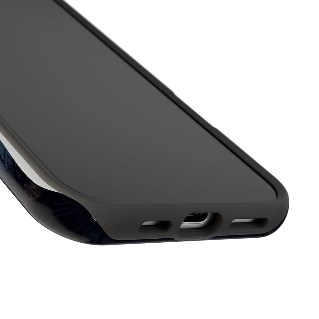 Personalized Dachshund Moonlight Phone Case — Wireless Charging Cover