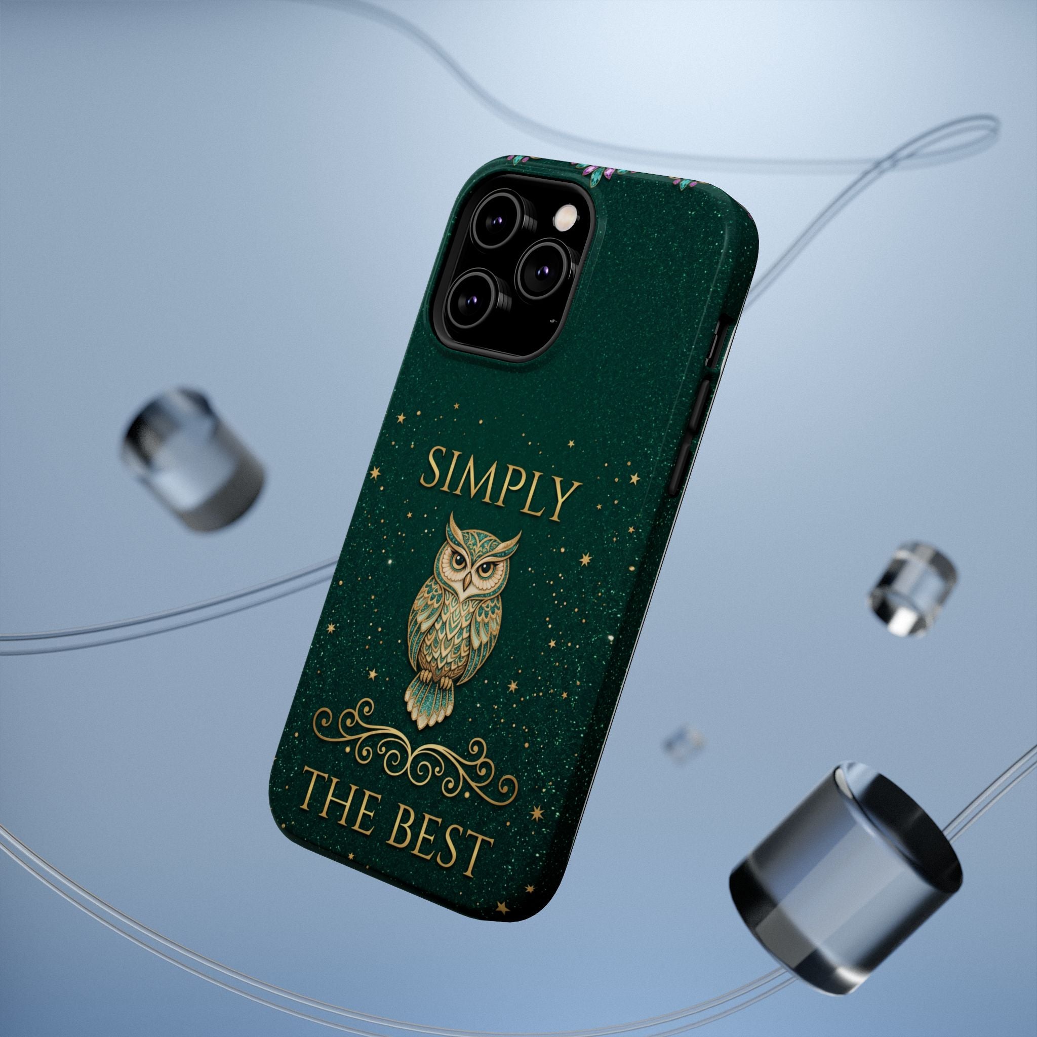 Simply The Best Wise Owl Phone Case — Wireless Charging Cover
