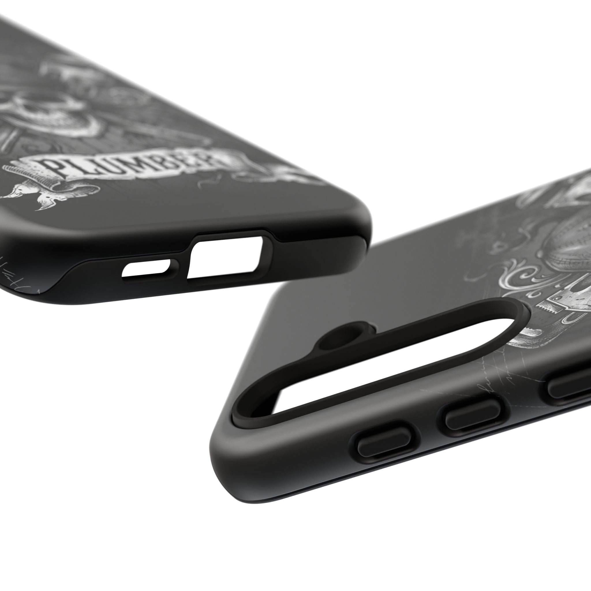 Gothic Skull Plumber Phone Case - Samsung & iPhone Series