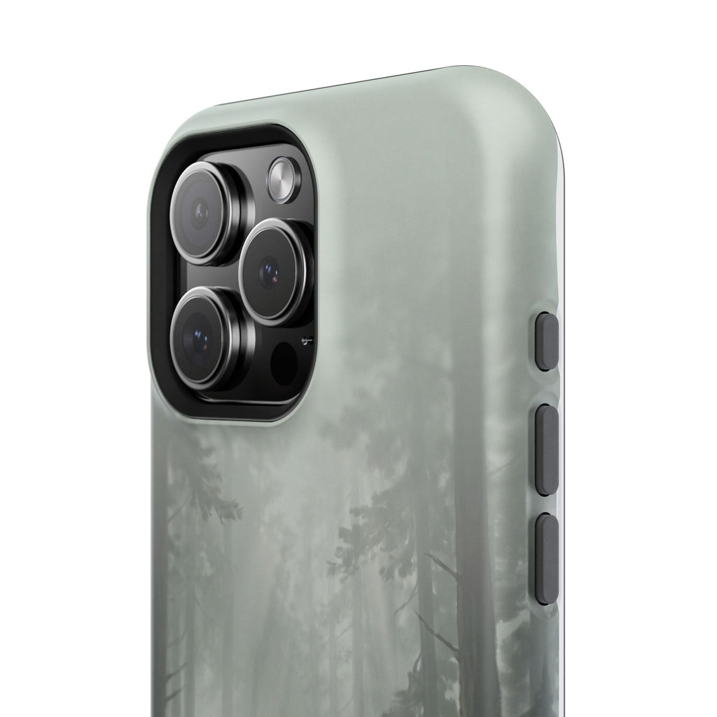Personalized French Bulldog Misty Forest Phone Case — Wireless Charging Cover