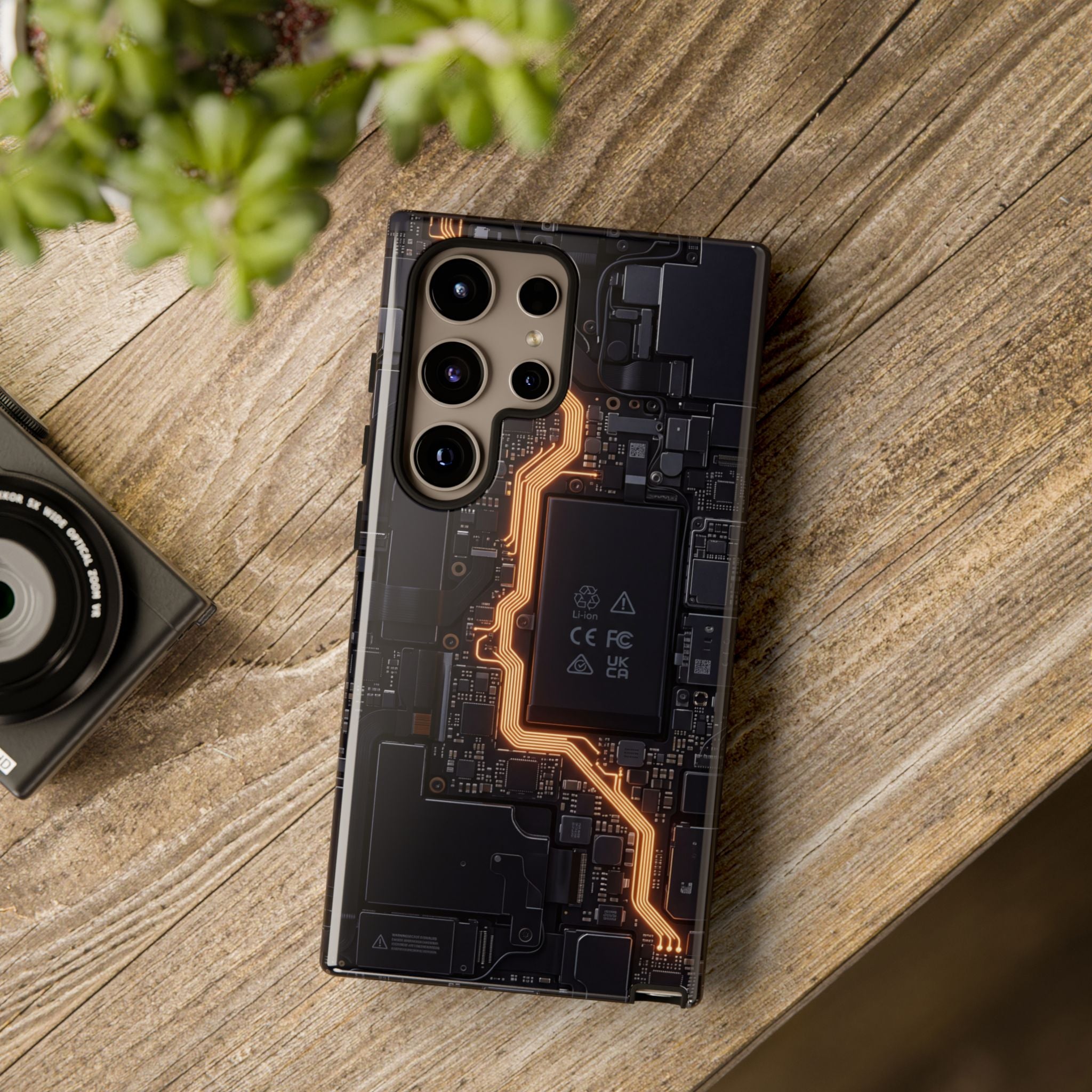 Electrician Glowing Circuit Phone Case - Samsung & iPhone Series
