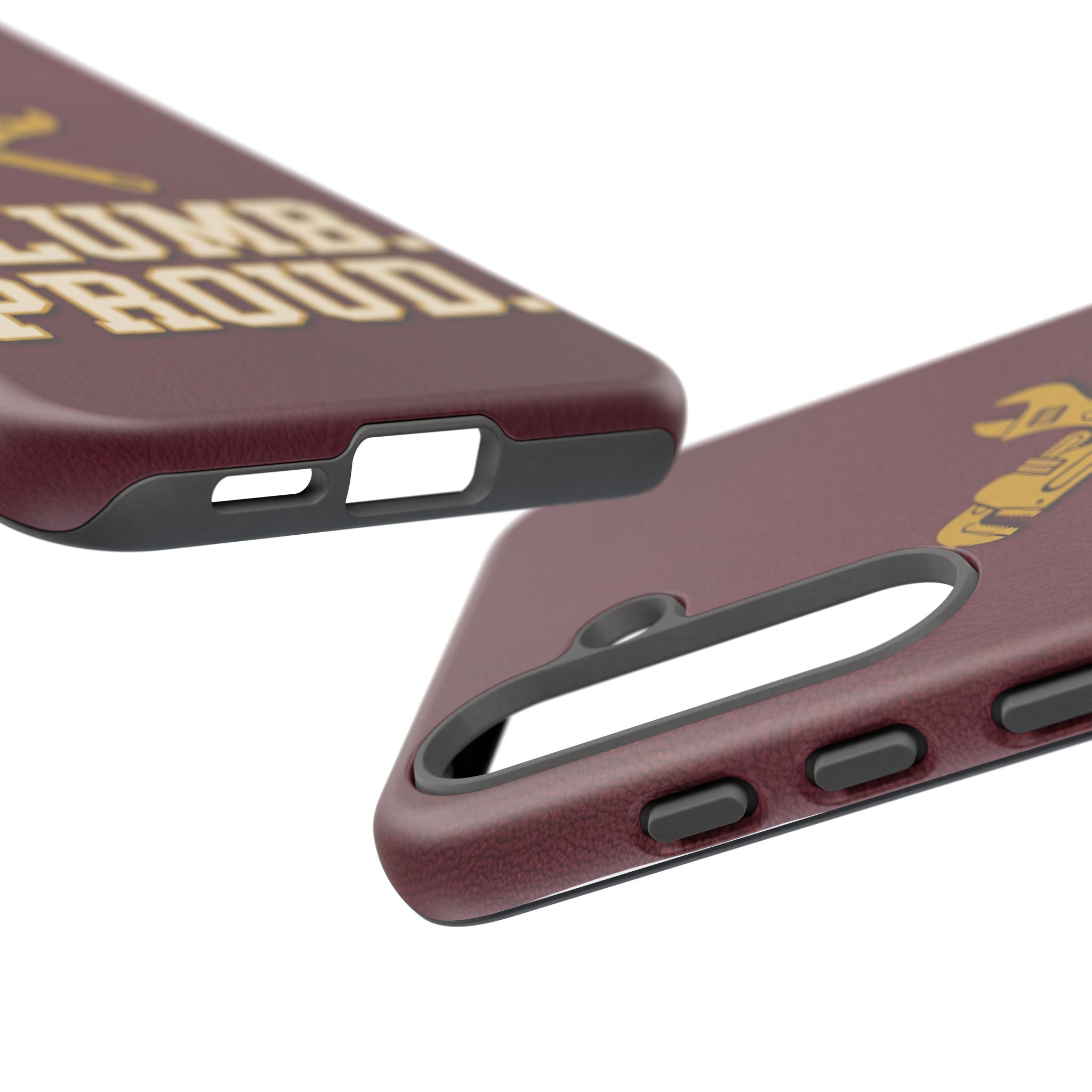Plumb. Proud. Varsity Print Phone Case - Samsung & iPhone Series