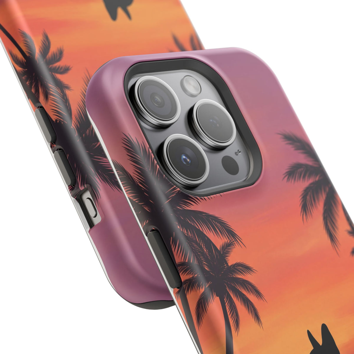 Personalized French Bulldog Tropical Beach Phone Case — Wireless Charging Cover