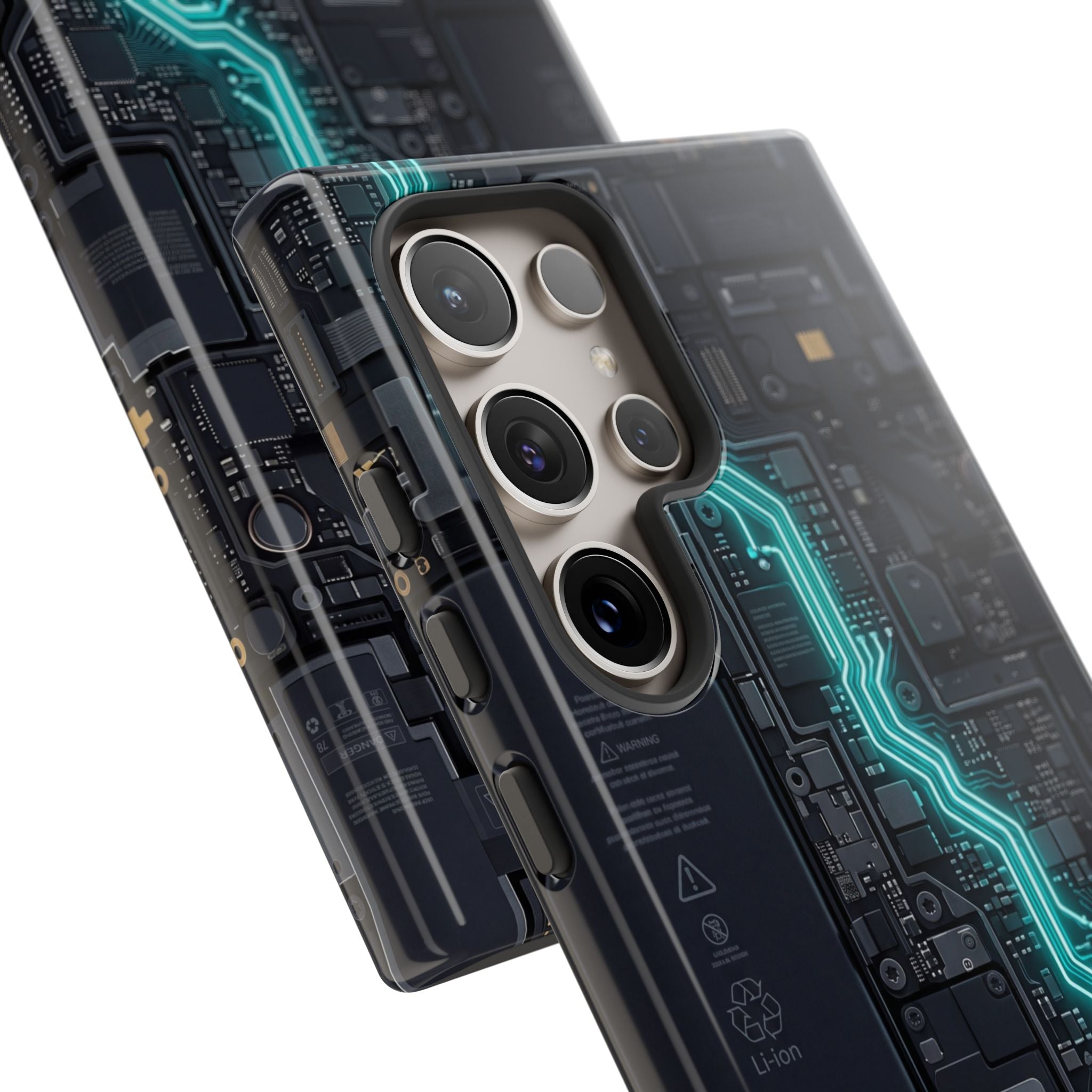 Electrician Cyan Circuit Phone Case - Samsung & iPhone Series