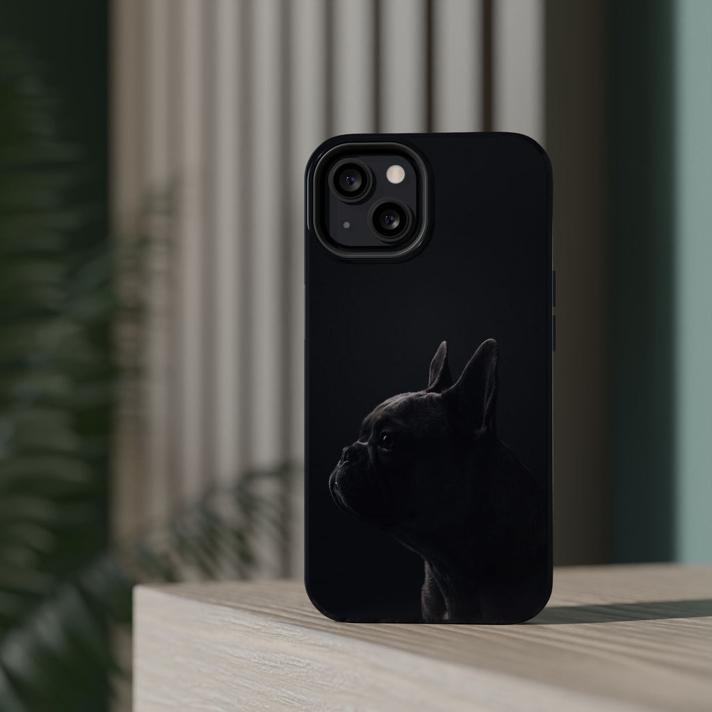 French Bulldog Phone Case — Impact-Resistant Wireless Charging Cover