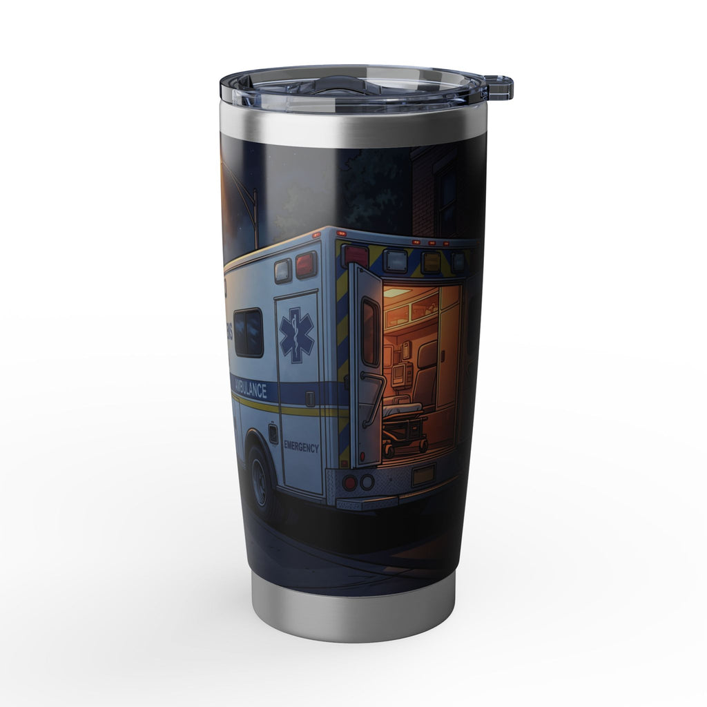 Paramedic/EMT 20oz Tumbler – Night Shift Illustrated Design