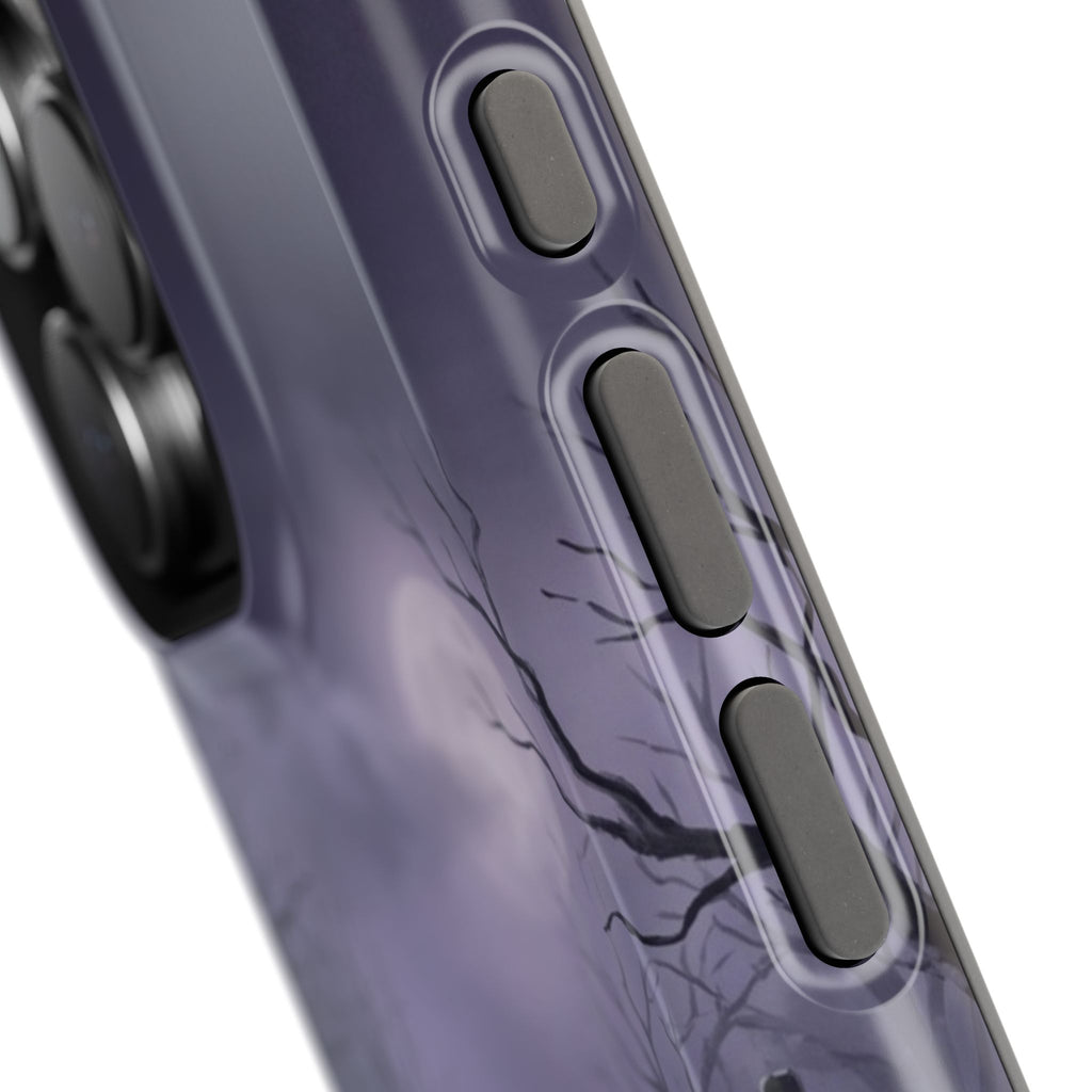 Personalized French Bulldog Moonlit Graveyard Phone Case — Wireless Charging Cover