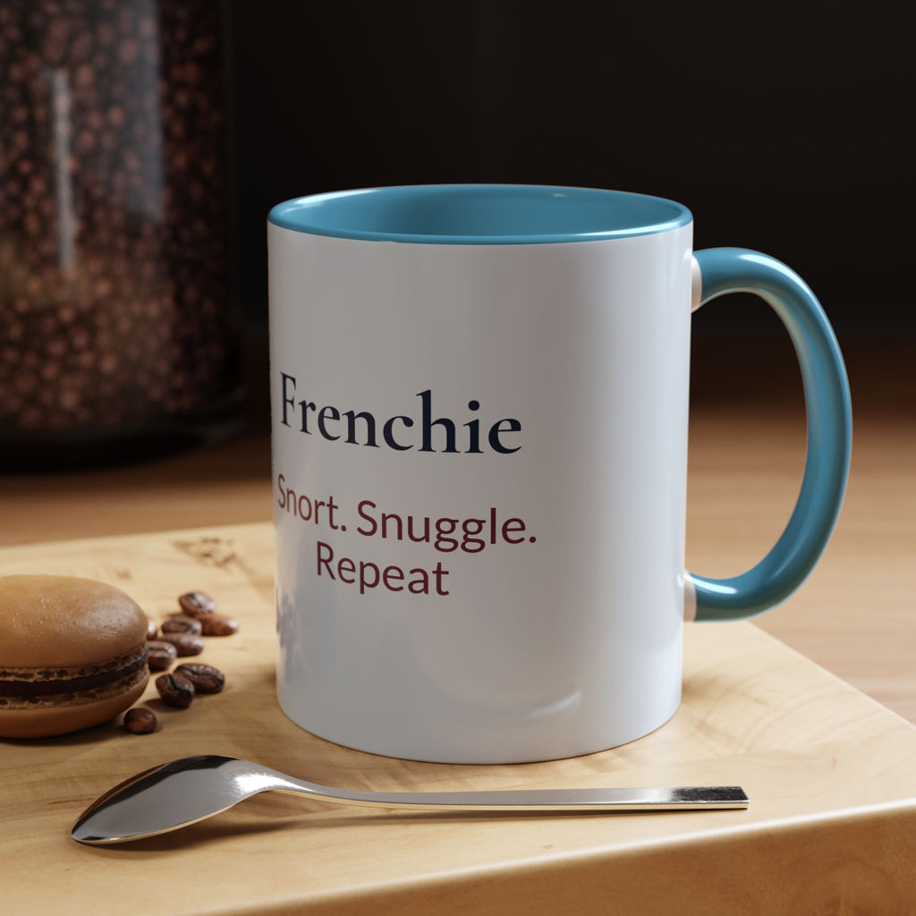 Personalized Frenchie Mug | Custom Name Mug | French Bulldog Gift | Frenchie Lover Coffee Cup