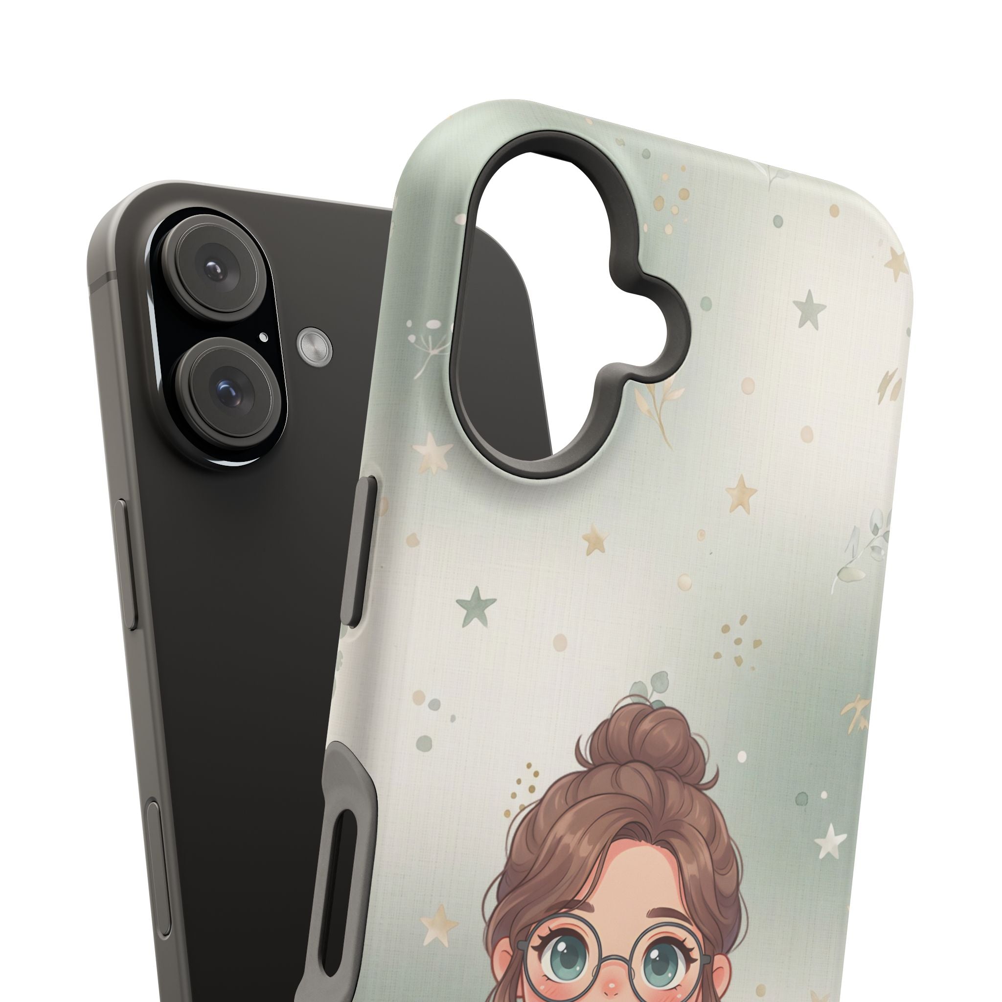 Personalized Starry Nurse Phone Case — Wireless Charging Cover