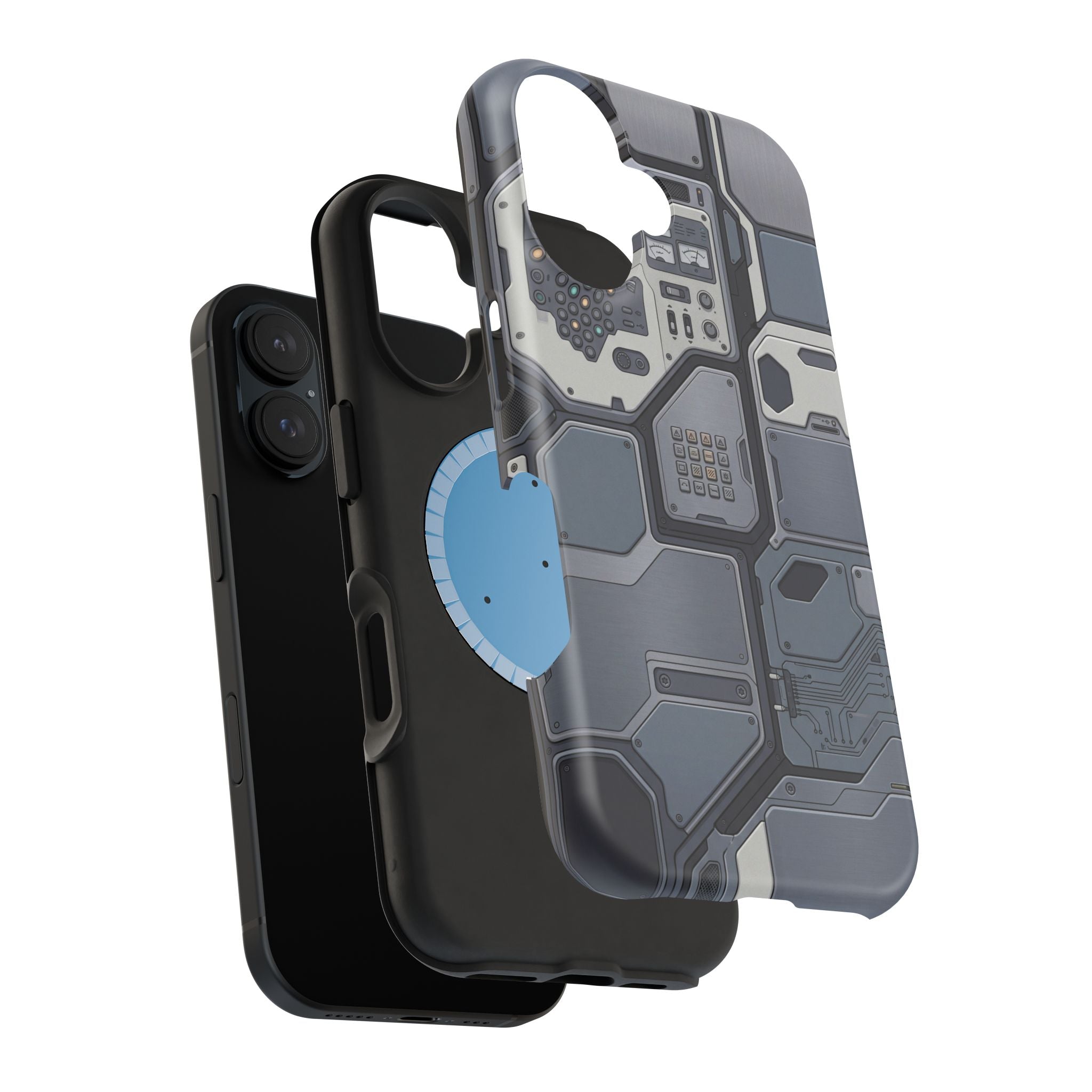 Circuit Plate Phone Case — Tech Armor Wireless Charging Cover