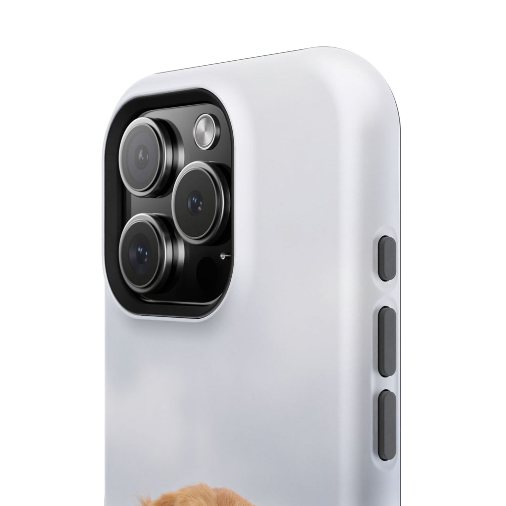Golden Retriever Phone Case — Impact-Resistant Wireless Charging Cover