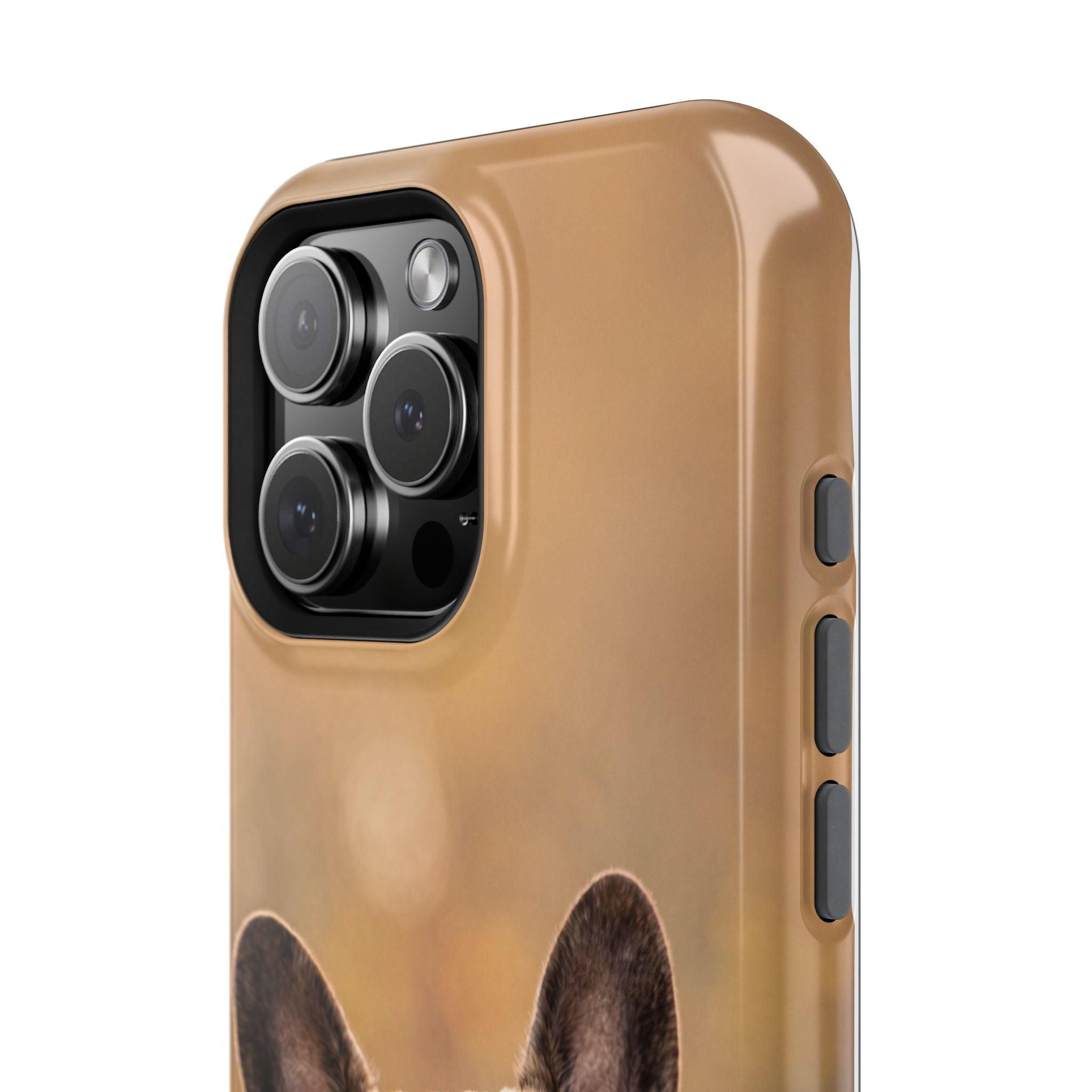 Brindle French Bulldog Phone Case — Impact-Resistant Wireless Charging Cover