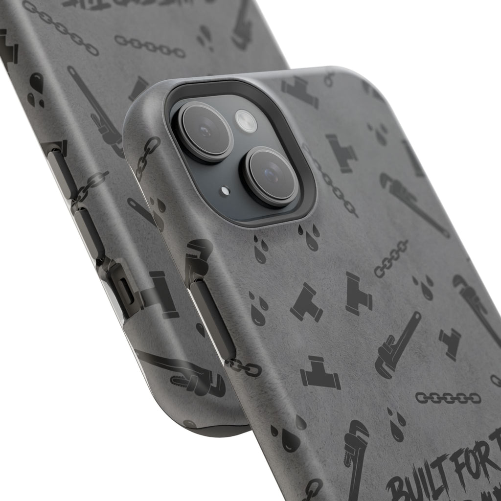 Built for the Grind Phone Case — Plumber Tools Wireless Charging Cover