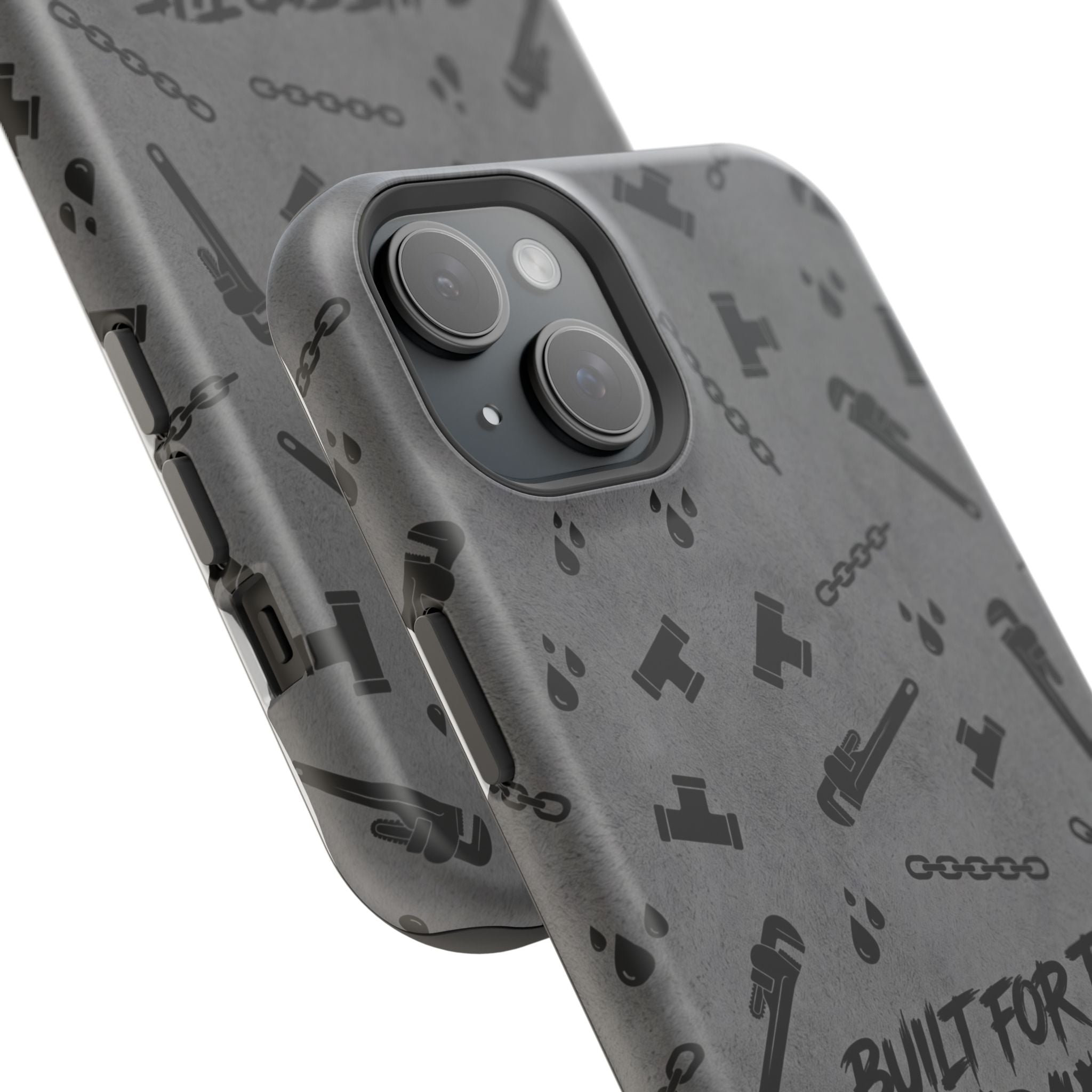 Built for the Grind Phone Case — Plumber Tools Wireless Charging Cover