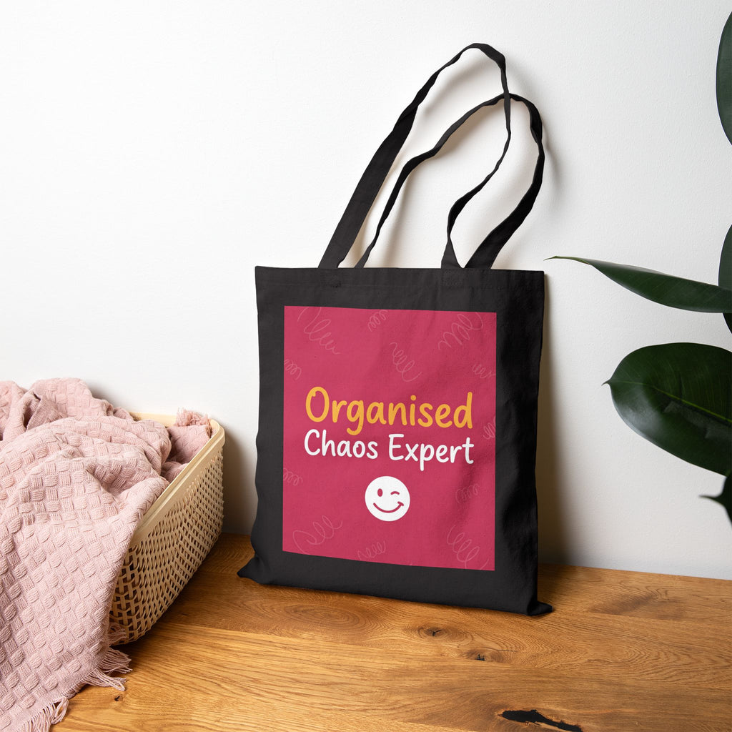 Organised Chaos Expert | Teacher Tote Bag | Teacher funny Appreciation Gift