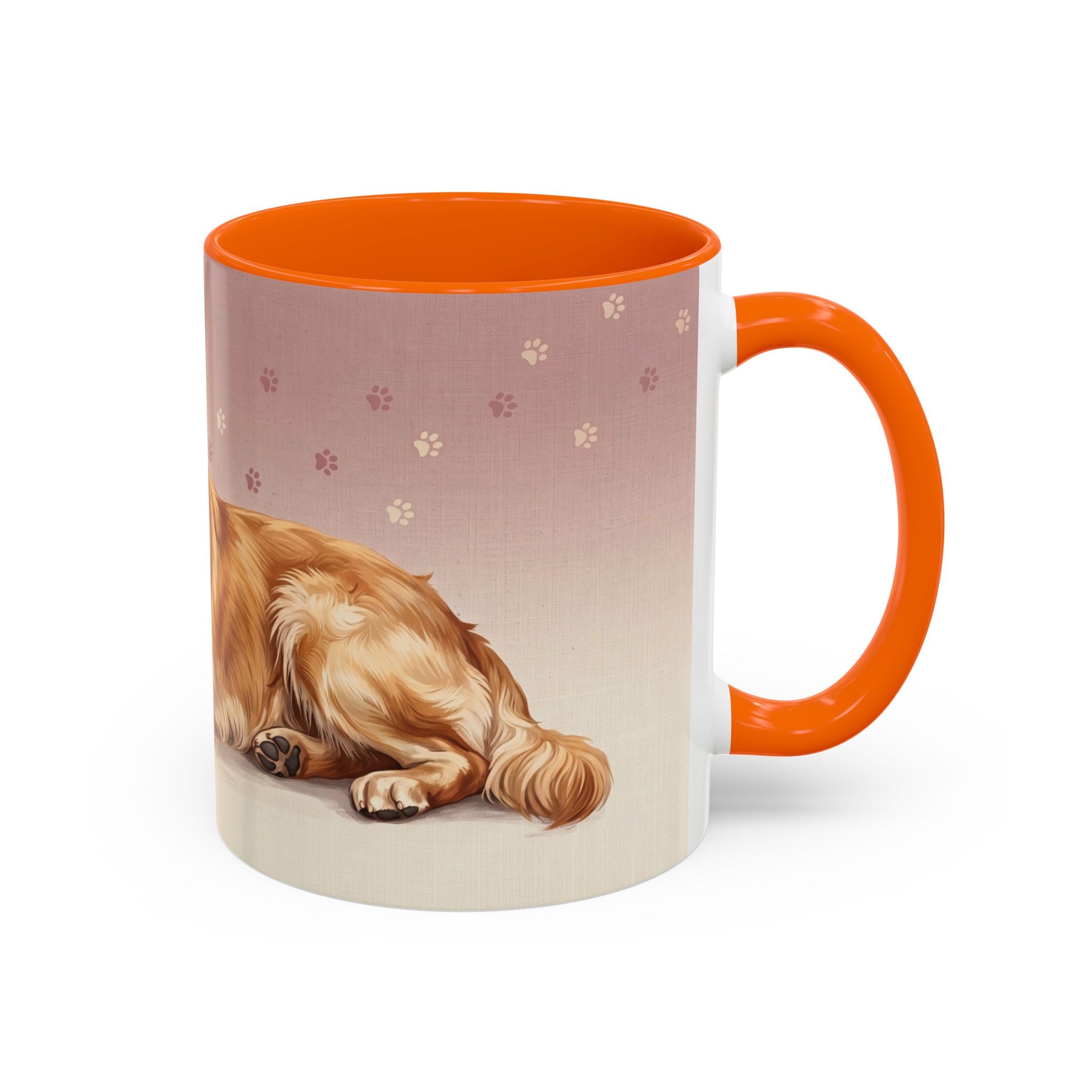 Golden Retriever Lying Down Mug | Golden Retriever Lover Gift | Cute Dog Coffee Mug