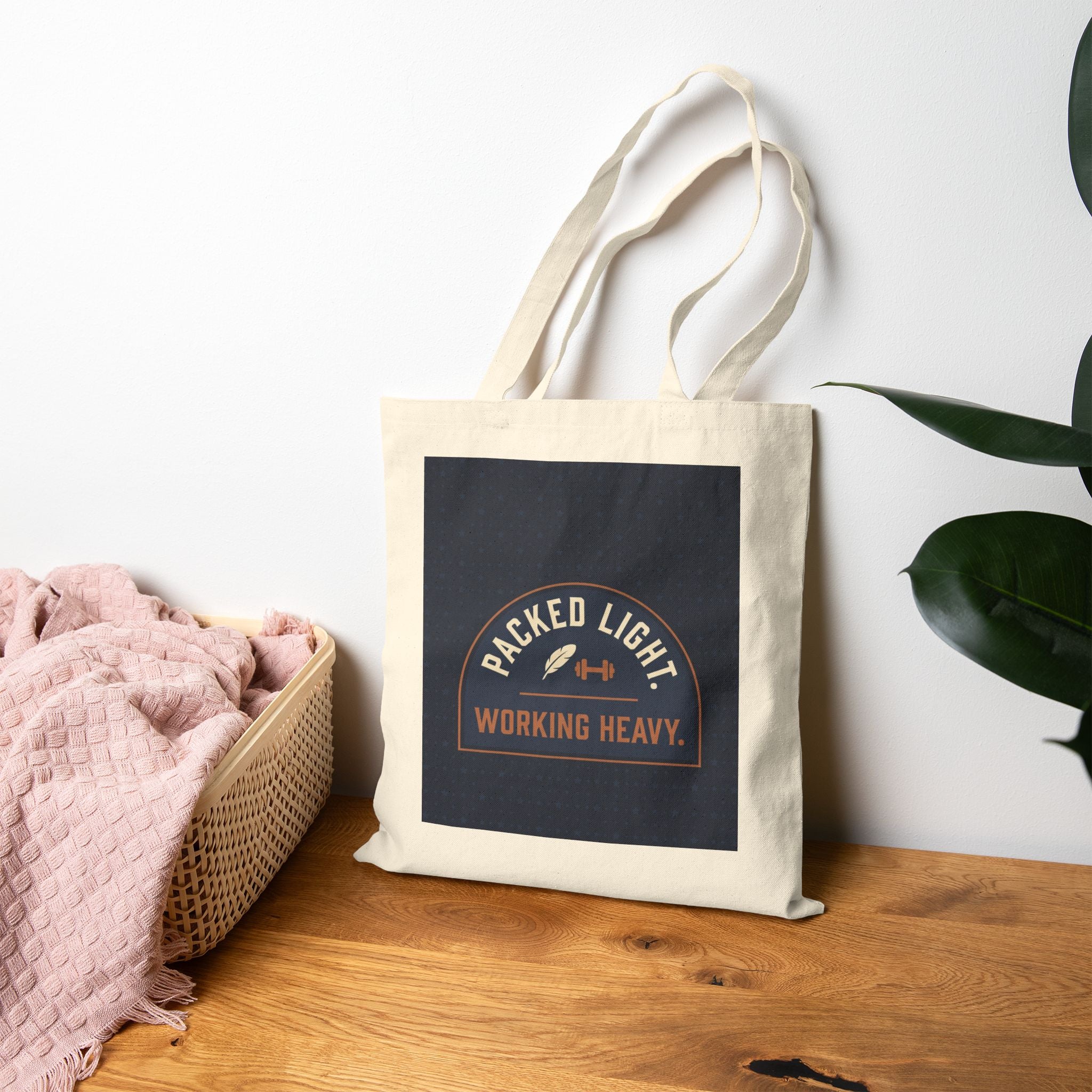 Nurse Tote Bag – Packed light working heavy – Cotton Canvas Tote Bag for Nurses