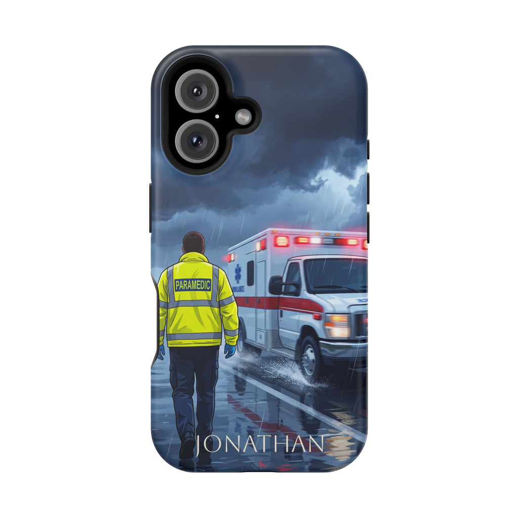 Personalized EMS Storm Phone Case — Wireless Charging Cover