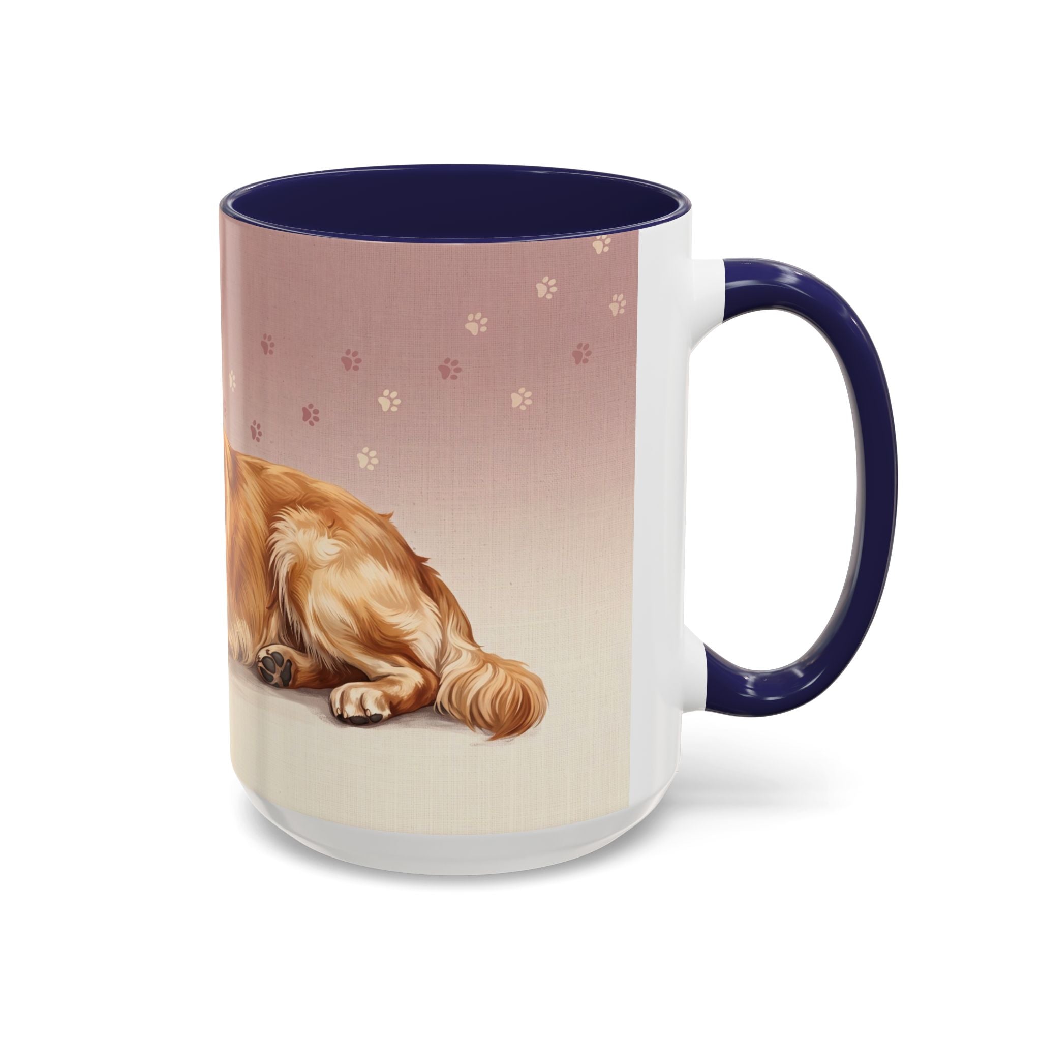 Golden Retriever Lying Down Mug | Golden Retriever Lover Gift | Cute Dog Coffee Mug