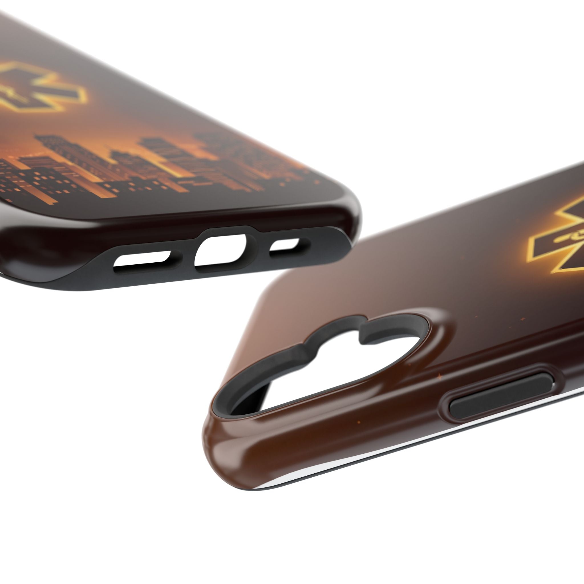 Paramedic/EMT Skyline Phone Case — Magnetic Wireless Charging Cover