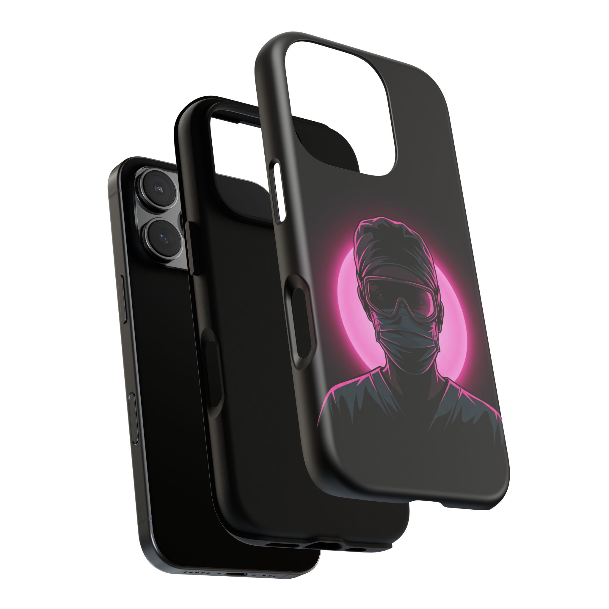 Nurse Neon Silhouette Phone Case - Samsung & iPhone Series