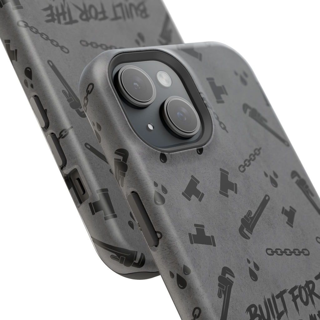 Built for the Grind Phone Case — Plumber Tools Wireless Charging Cover