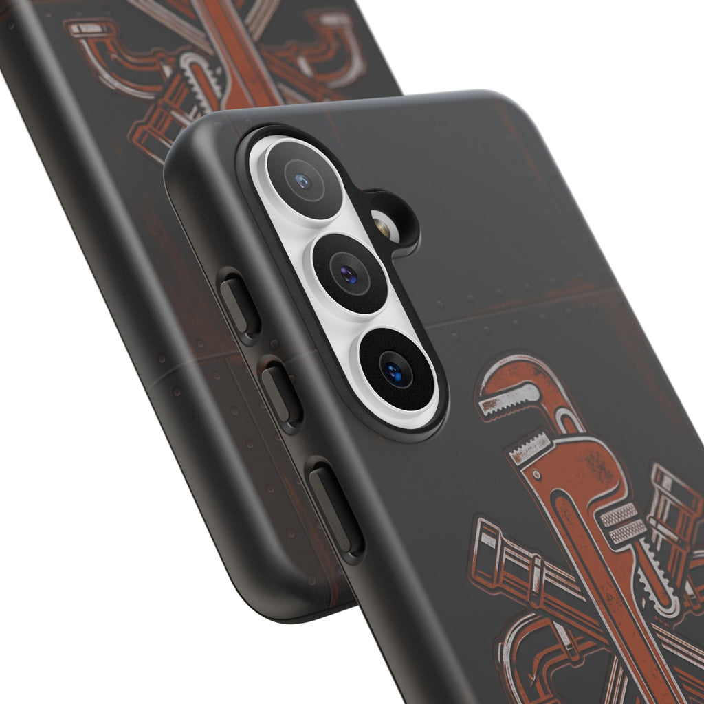 Tough by Trade Industrial Plumber Phone Case - Samsung & iPhone Series