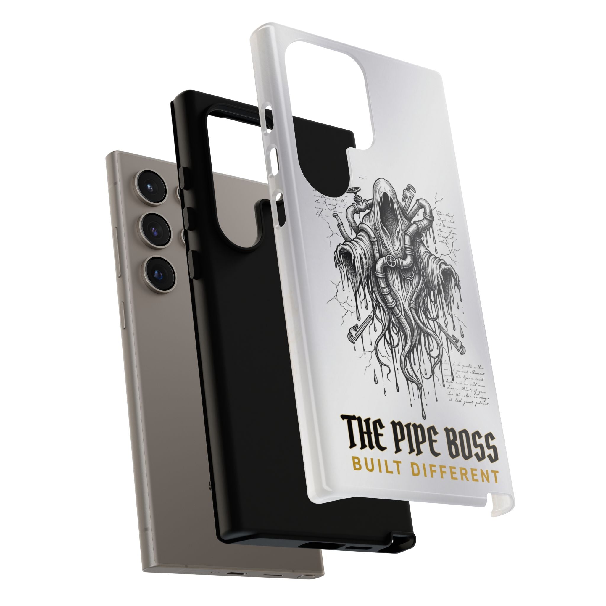 The Pipe Boss Gothic Plumber Phone Case - Samsung & iPhone Series