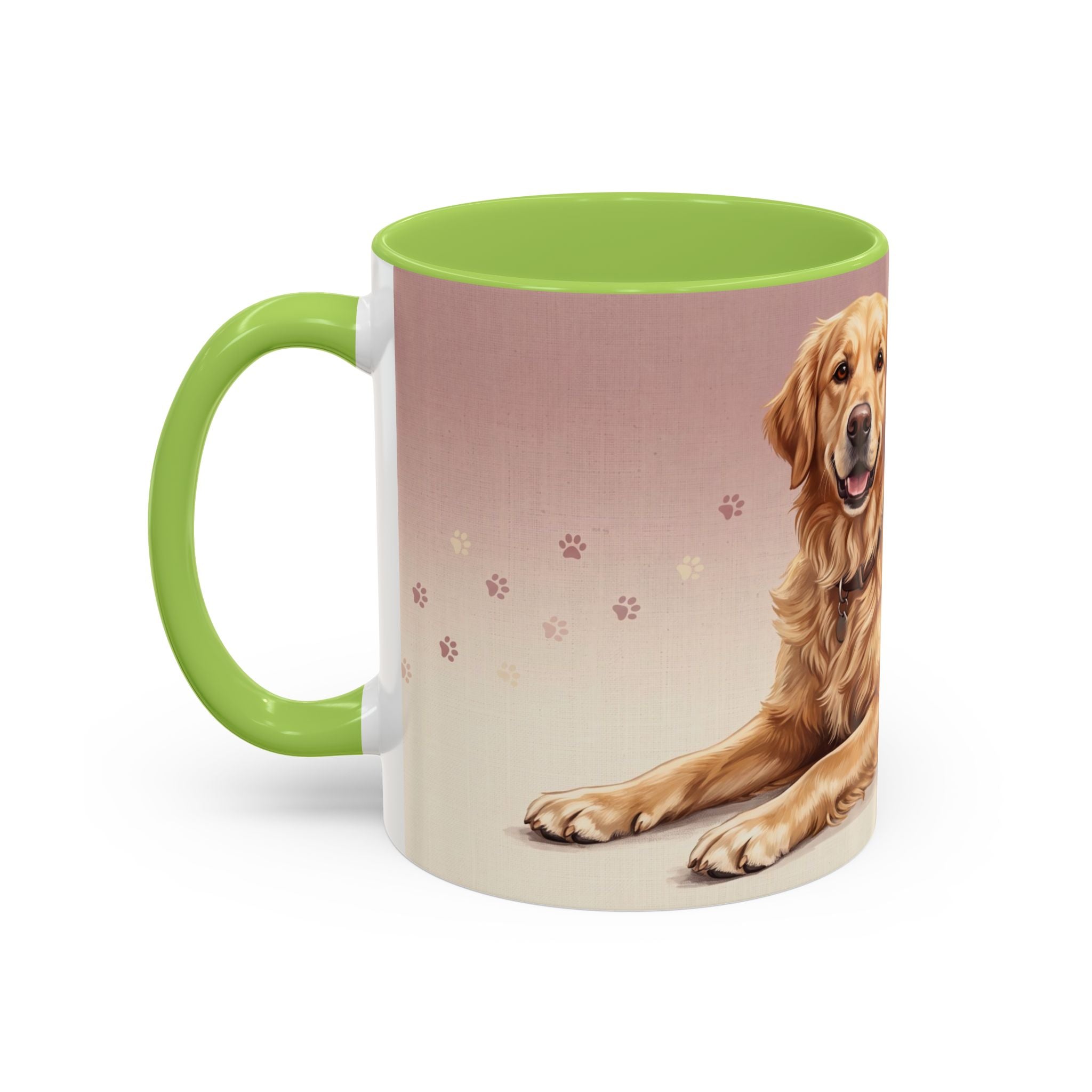 Golden Retriever Lying Down Mug | Golden Retriever Lover Gift | Cute Dog Coffee Mug