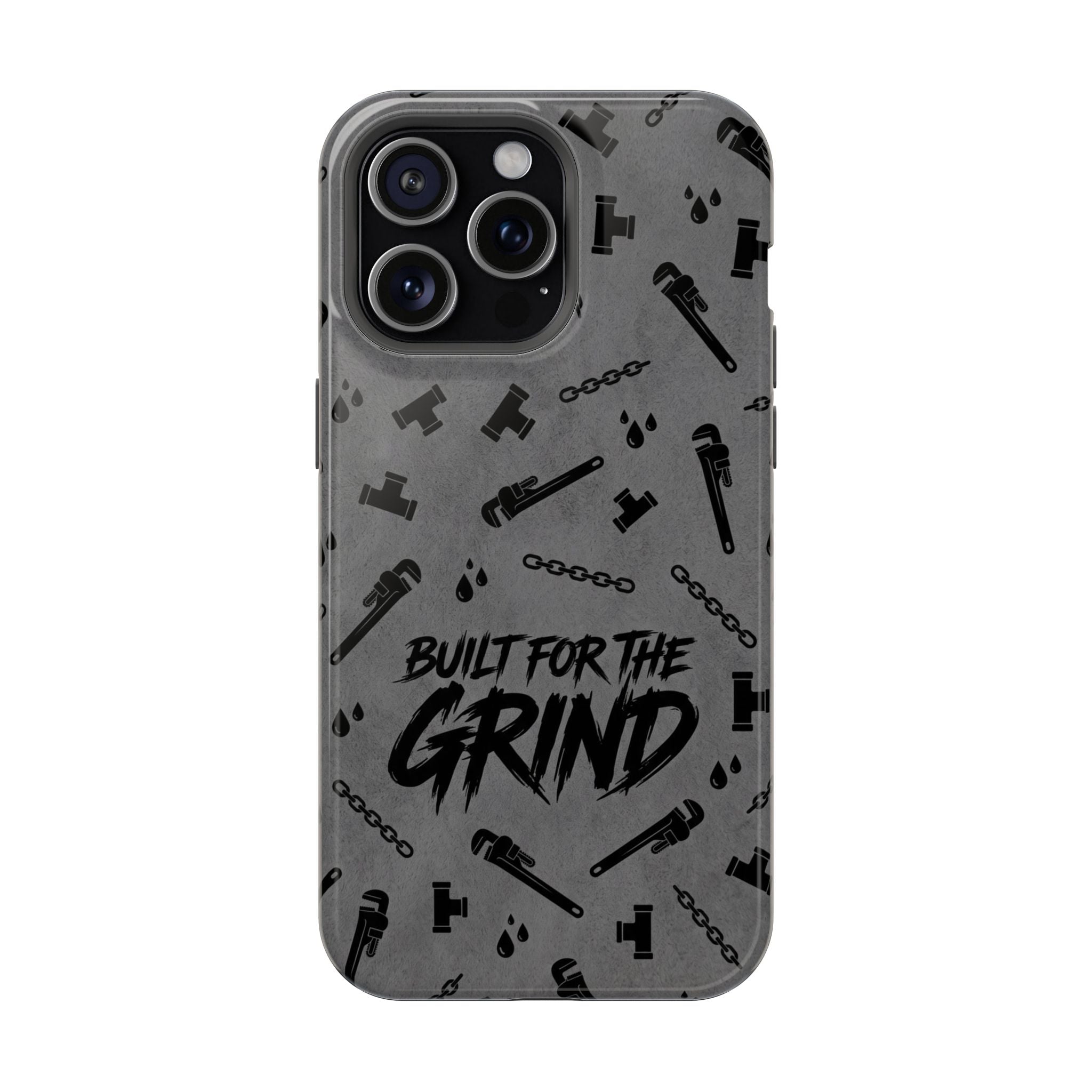 Built for the Grind Phone Case — Plumber Tools Wireless Charging Cover