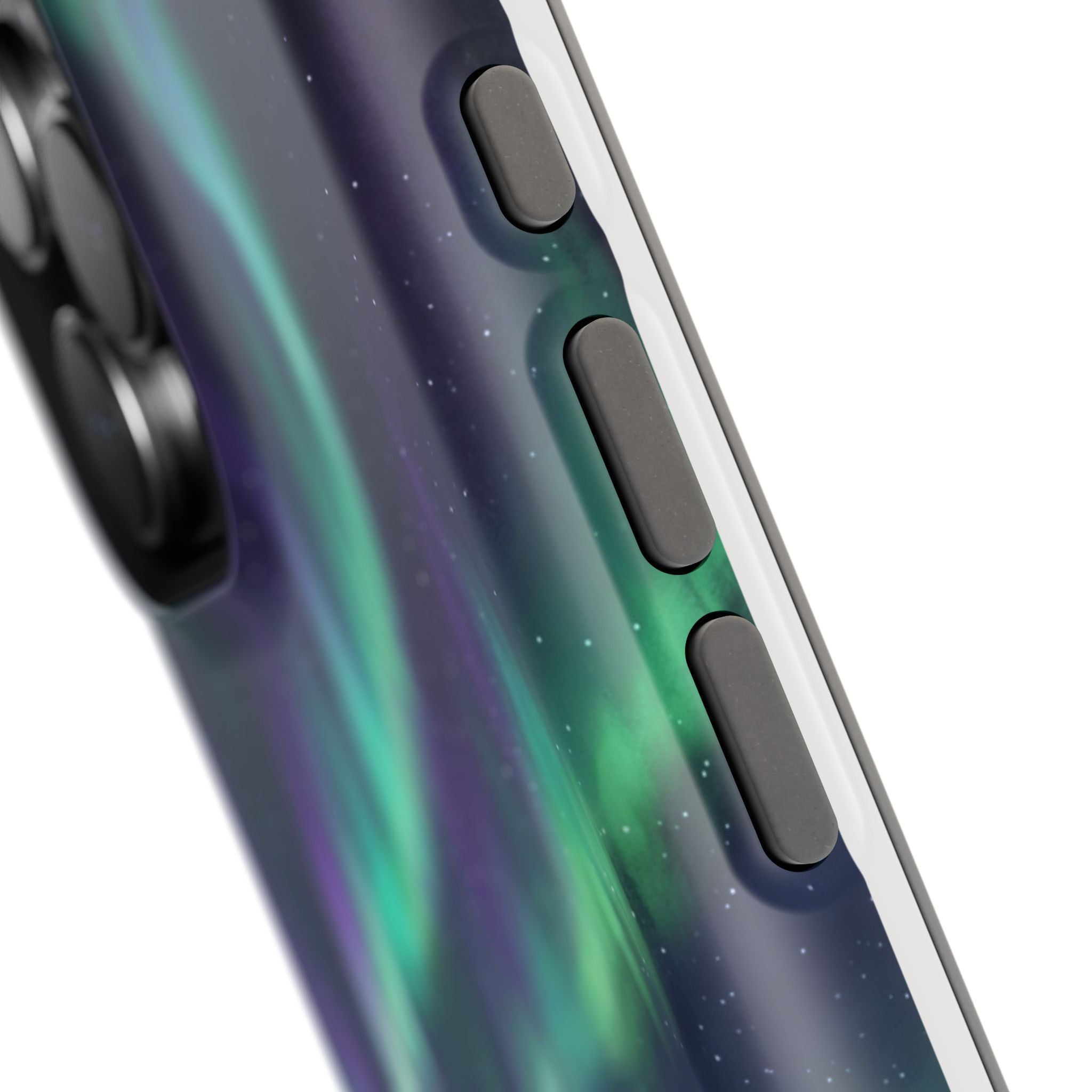 Personalized Dachshund Northern Lights Phone Case — Wireless Charging Cover