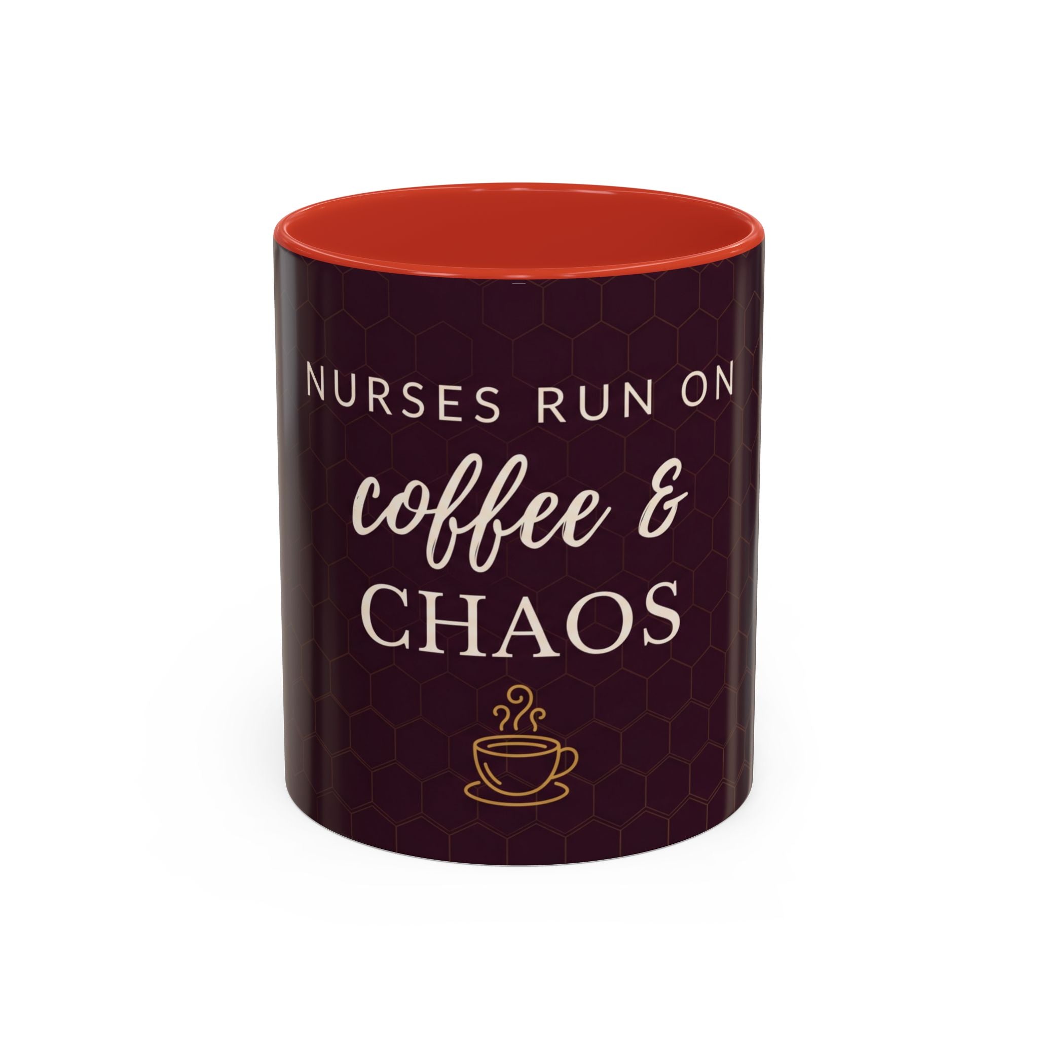 Coffee Mug for Nurses | Nurses run on coffee & chaos | Nurse Appreciation Gift | Gift for Her