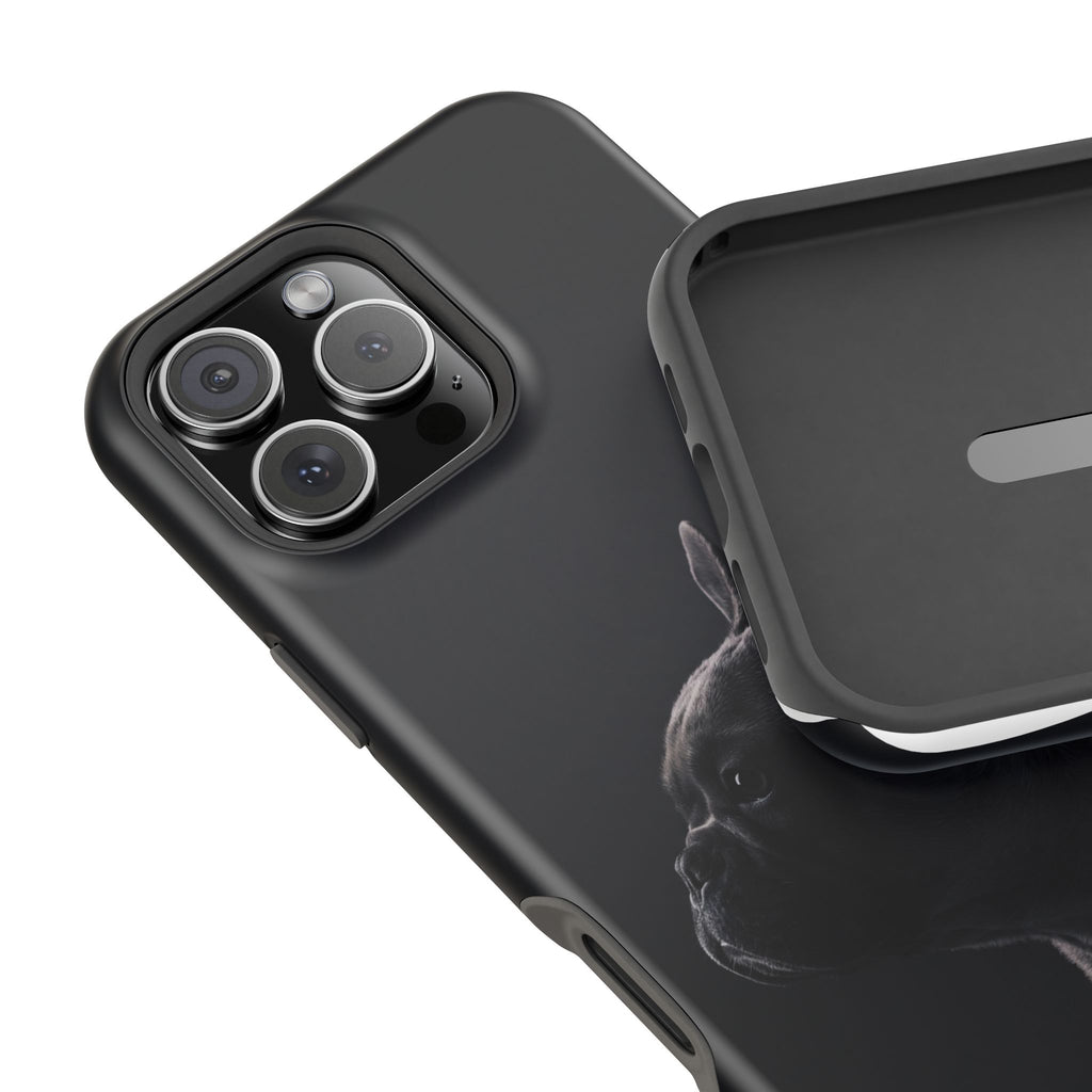French Bulldog Phone Case — Impact-Resistant Wireless Charging Cover