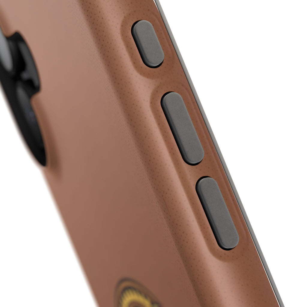 Plumber Born to Build Phone Case — Badge Wireless Charging Cover