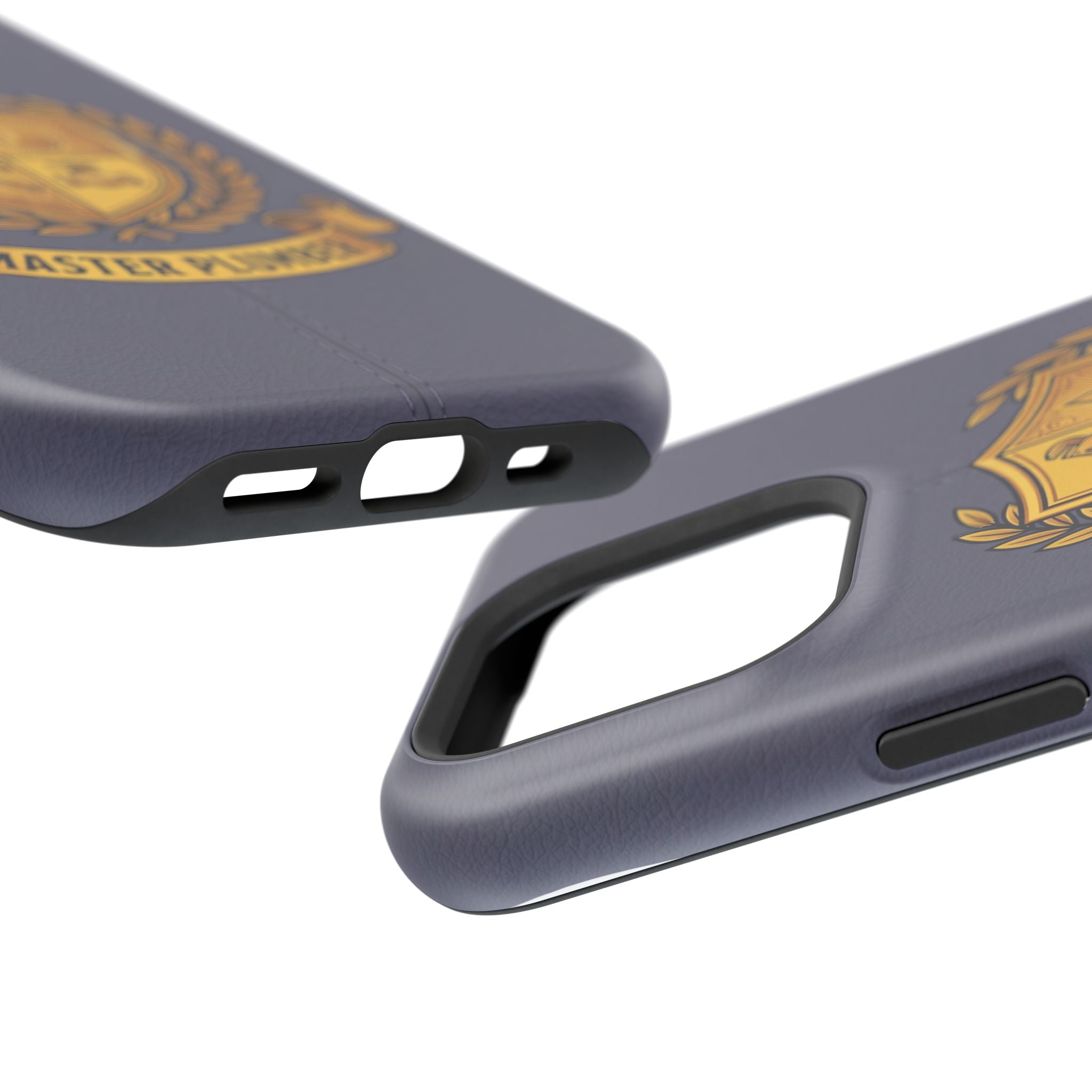 Master Plumber Crest Phone Case — Heraldic Shield Wireless Charging Cover