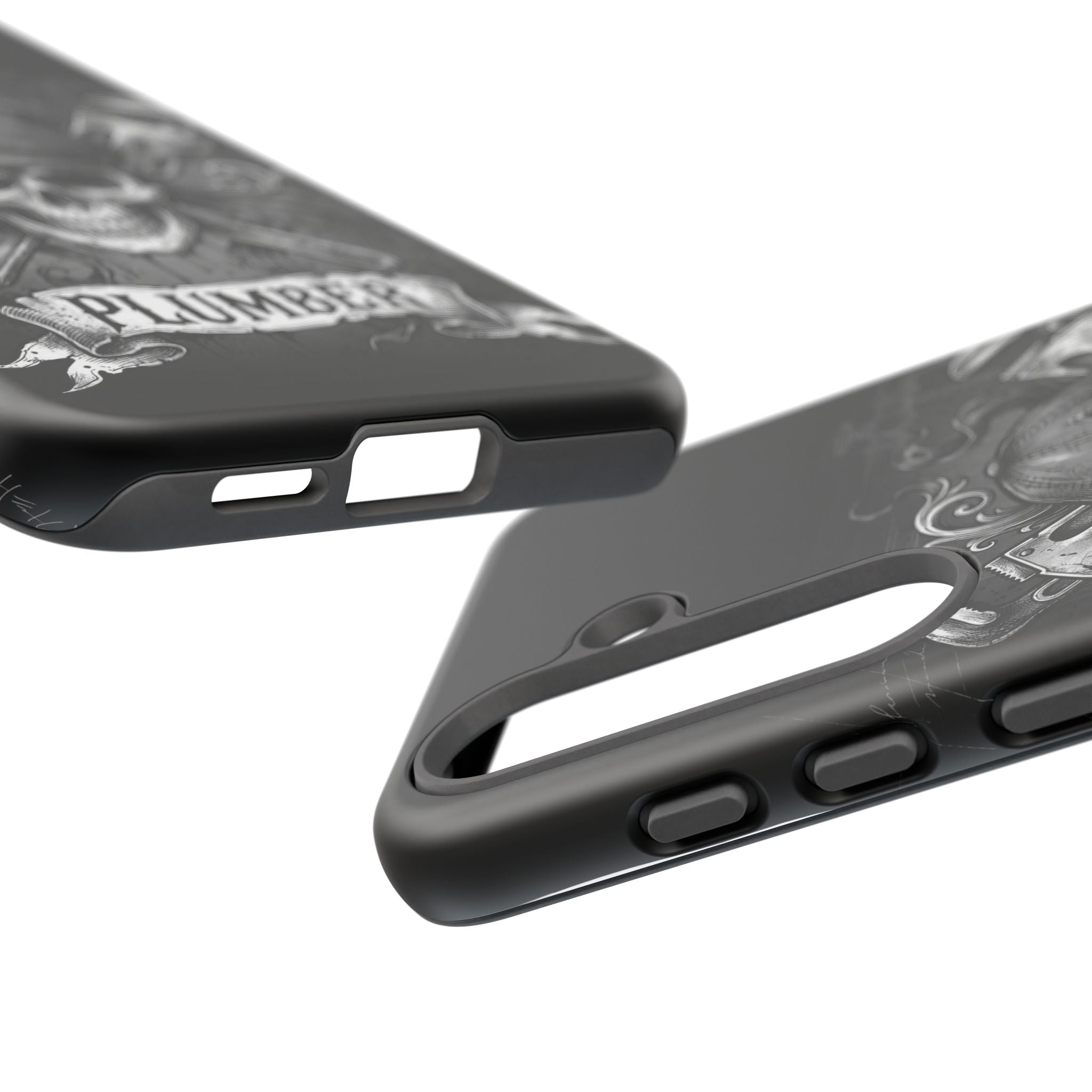 Gothic Skull Plumber Phone Case - Samsung & iPhone Series
