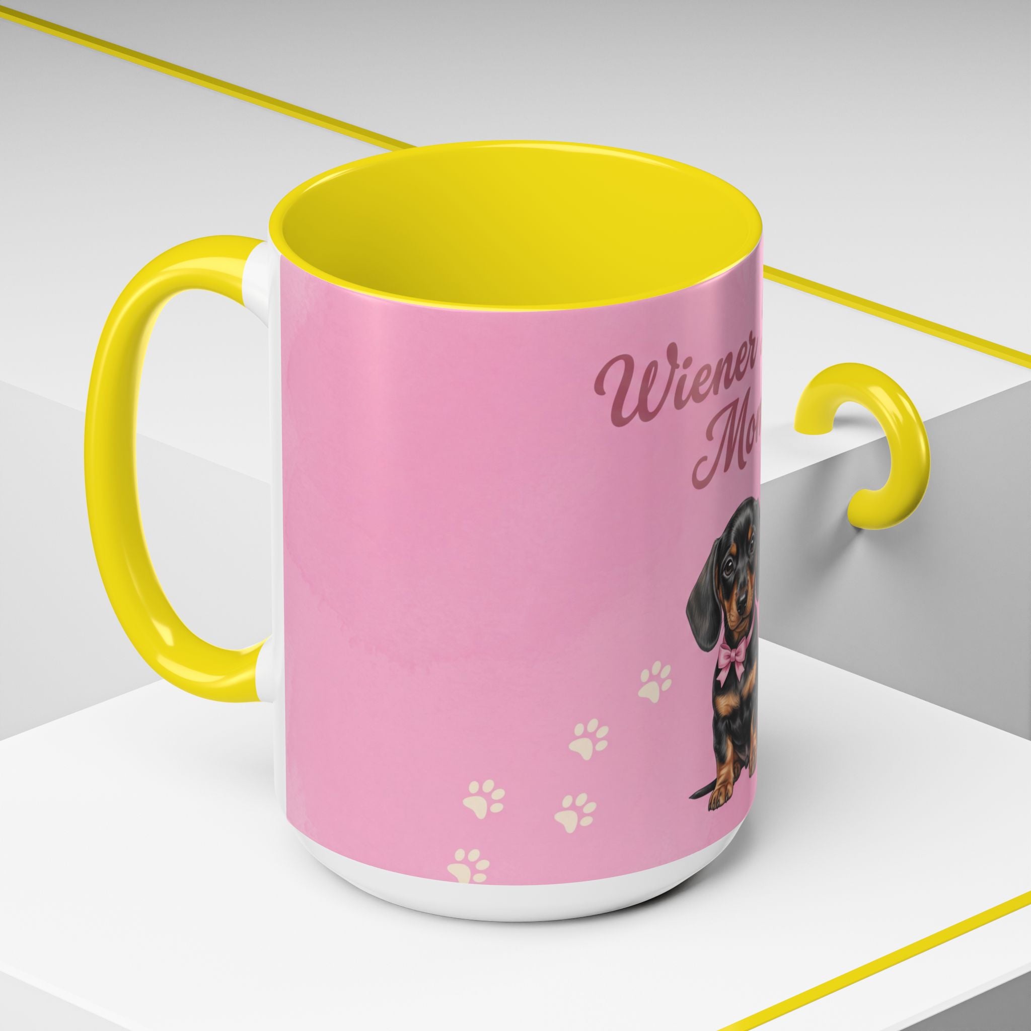 Wiener Dog Mom Mug | Cute Dachshund Mom Coffee Mug | Gift for Dog Moms