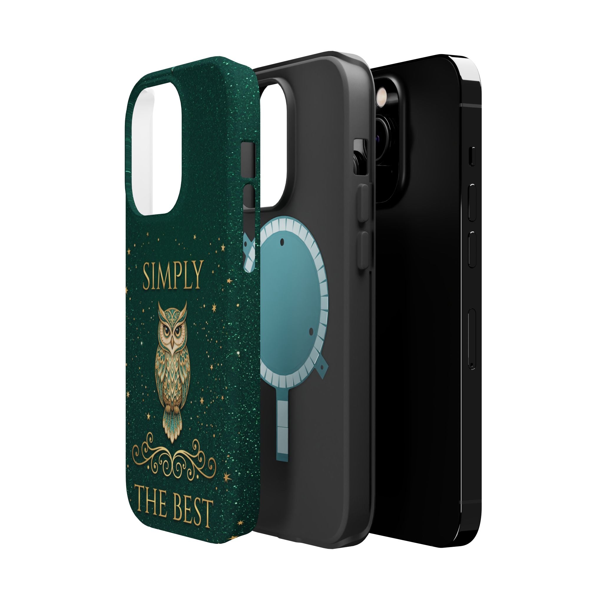 Simply The Best Wise Owl Phone Case — Wireless Charging Cover