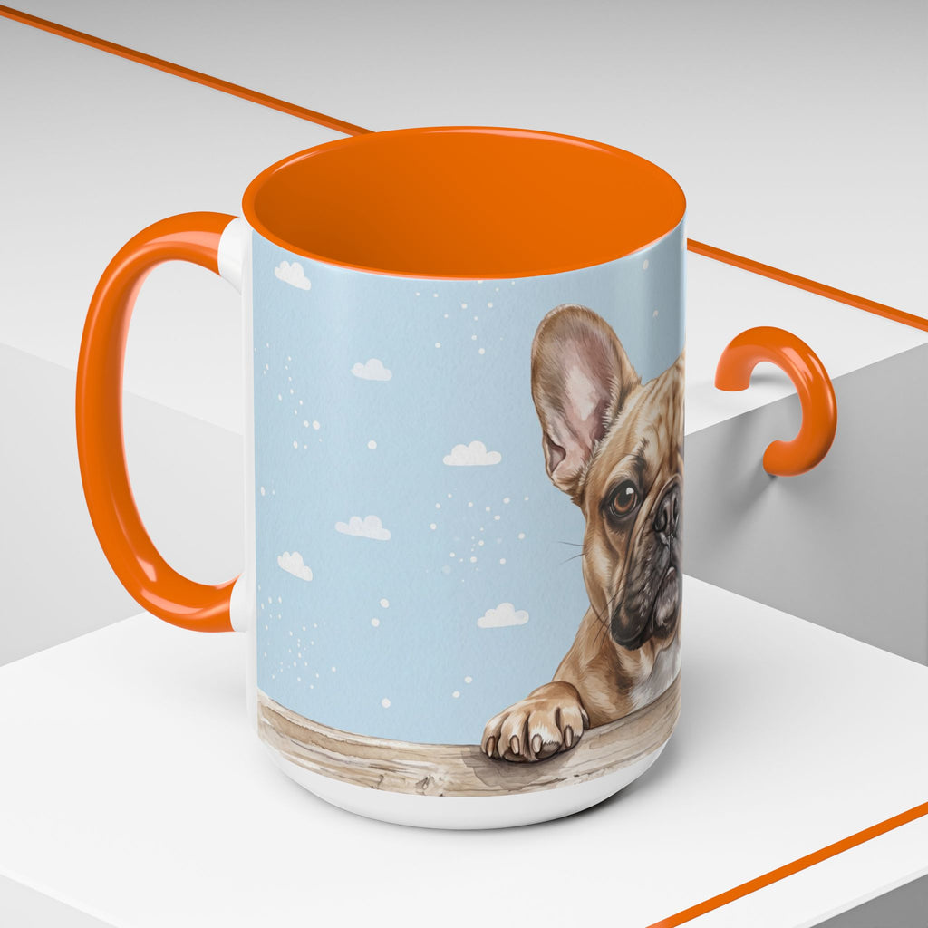 Cute Frenchie Mug | French Bulldog Lover Gift | Dog Coffee Mug