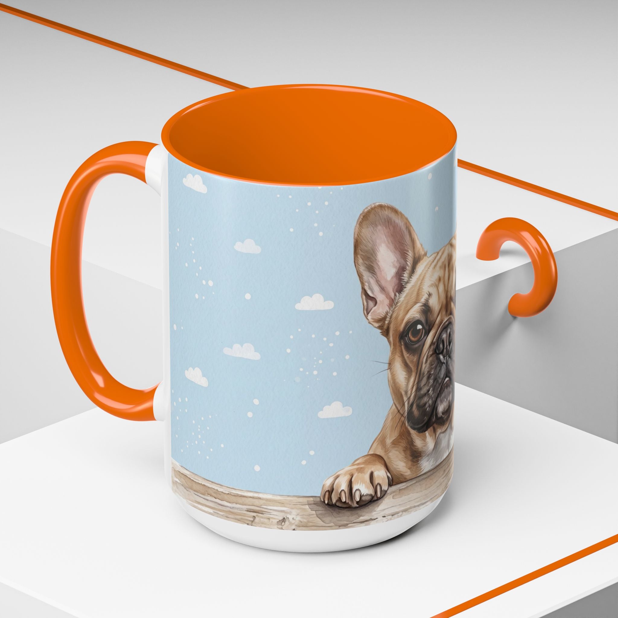 Cute Frenchie Mug | French Bulldog Lover Gift | Dog Coffee Mug