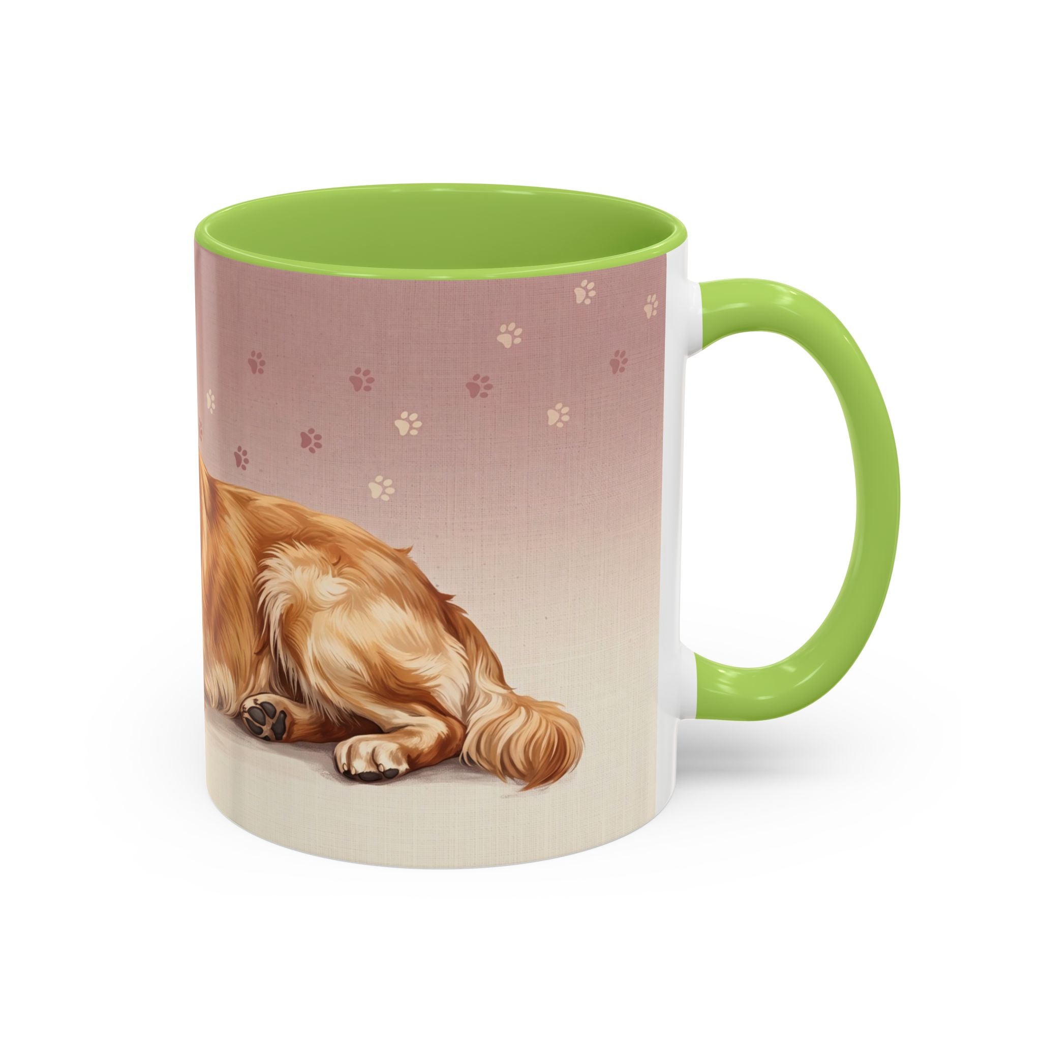 Golden Retriever Lying Down Mug | Golden Retriever Lover Gift | Cute Dog Coffee Mug