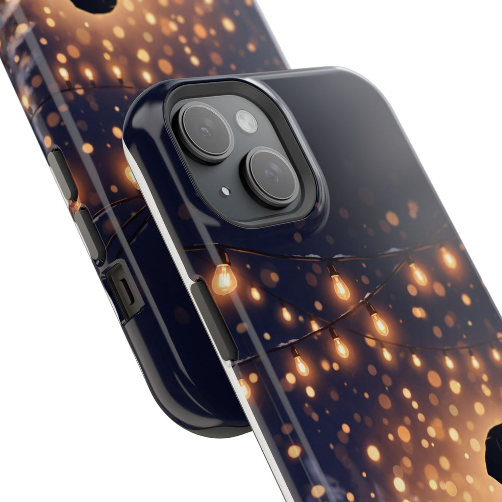 Personalized Dachshund Golden Sparks Phone Case — Wireless Charging Cover