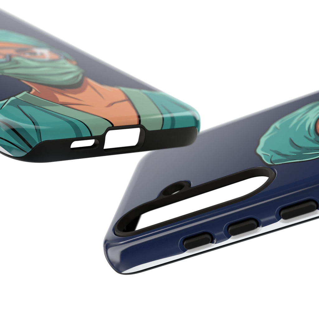 Nurse Illustrated Portrait Phone Case | iPhone & Samsung