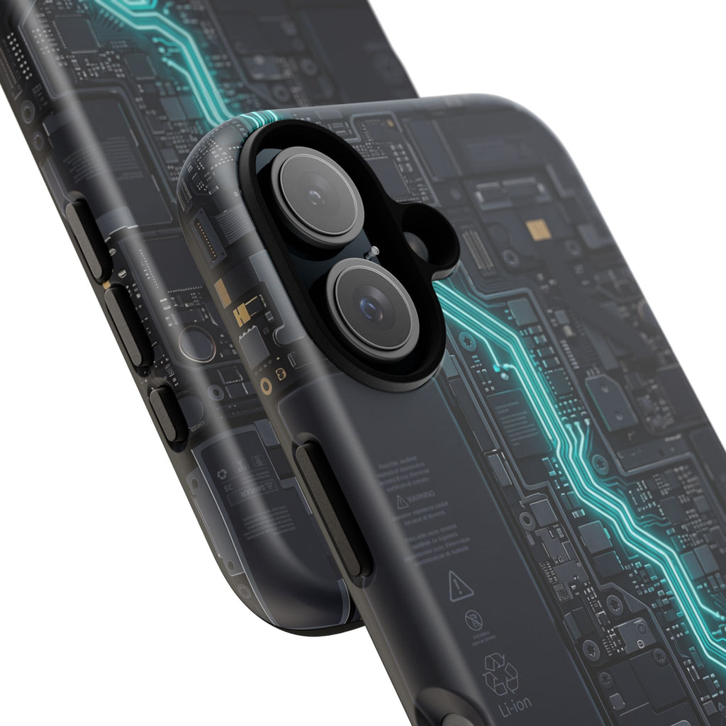 Electrician Cyan Circuit Phone Case - Samsung & iPhone Series