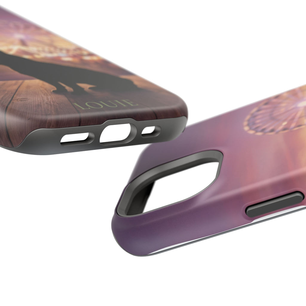 Personalized French Bulldog Carnival Nights Phone Case — Wireless Charging Cover
