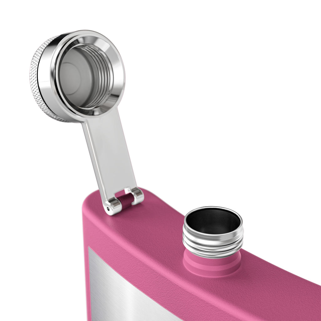 Flask — "Plumber: Precision Under Pressure" 6oz Stainless Steel Hip Flask