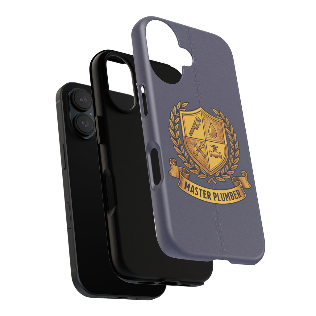 Master Plumber Slate Crest Phone Case - Samsung & iPhone Series