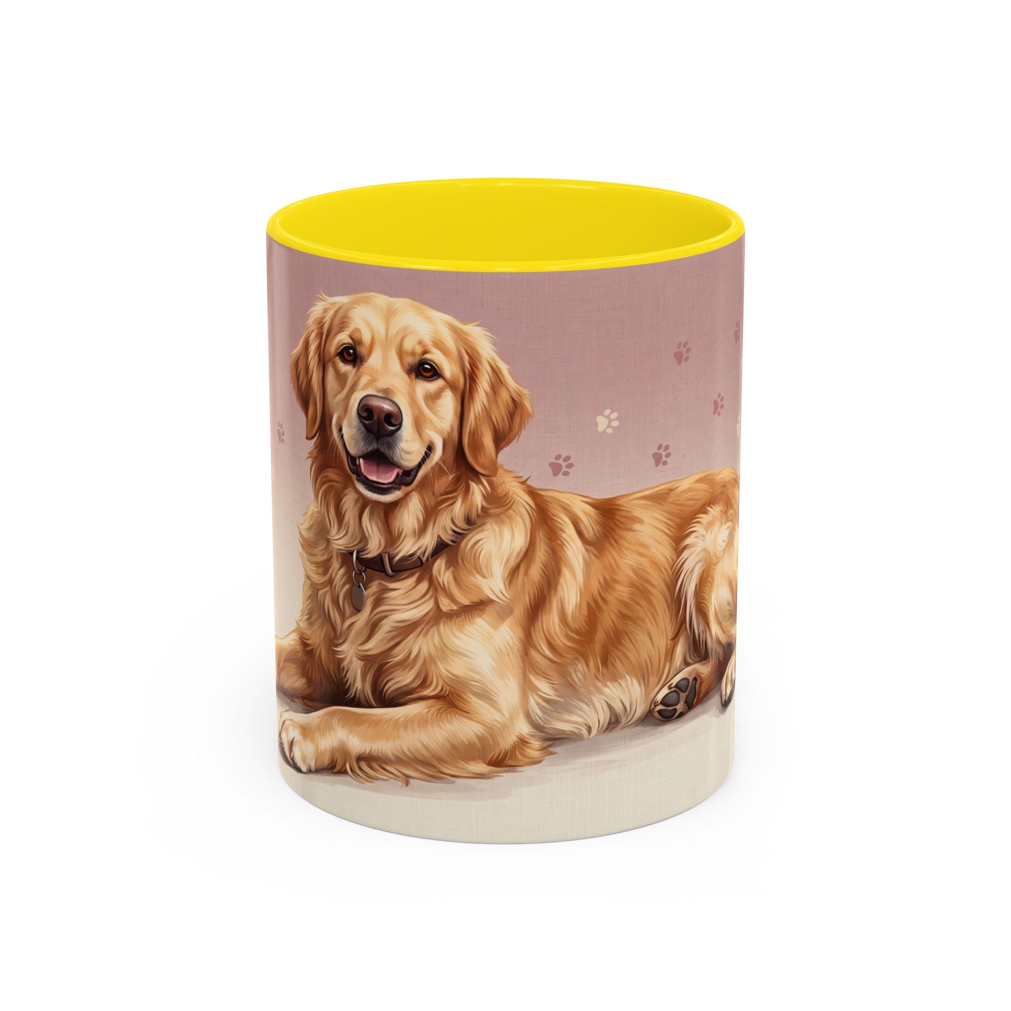 Golden Retriever Lying Down Mug | Golden Retriever Lover Gift | Cute Dog Coffee Mug