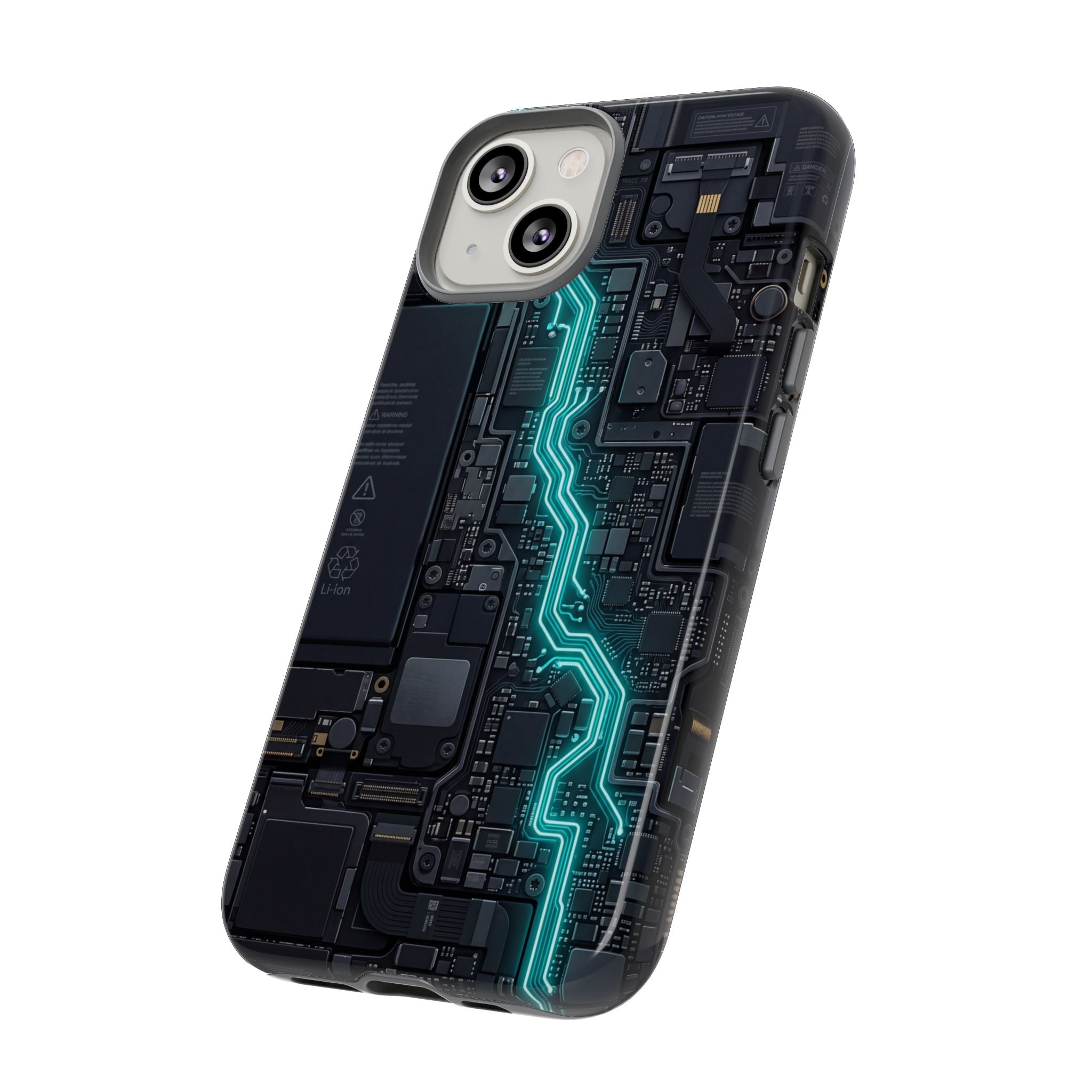 Electrician Cyan Circuit Phone Case - Samsung & iPhone Series