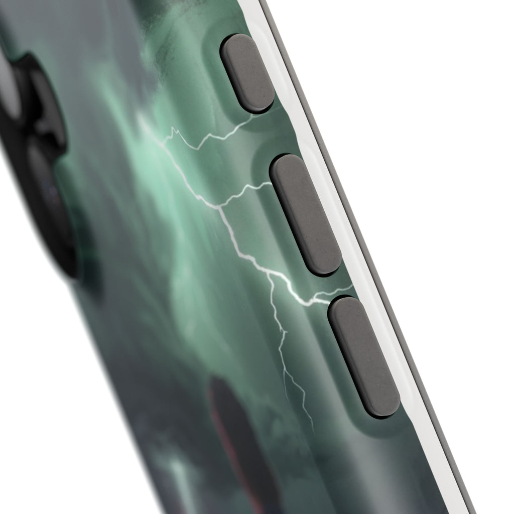 EMS Green Storm City Phone Case — Magnetic Wireless Charging Cover